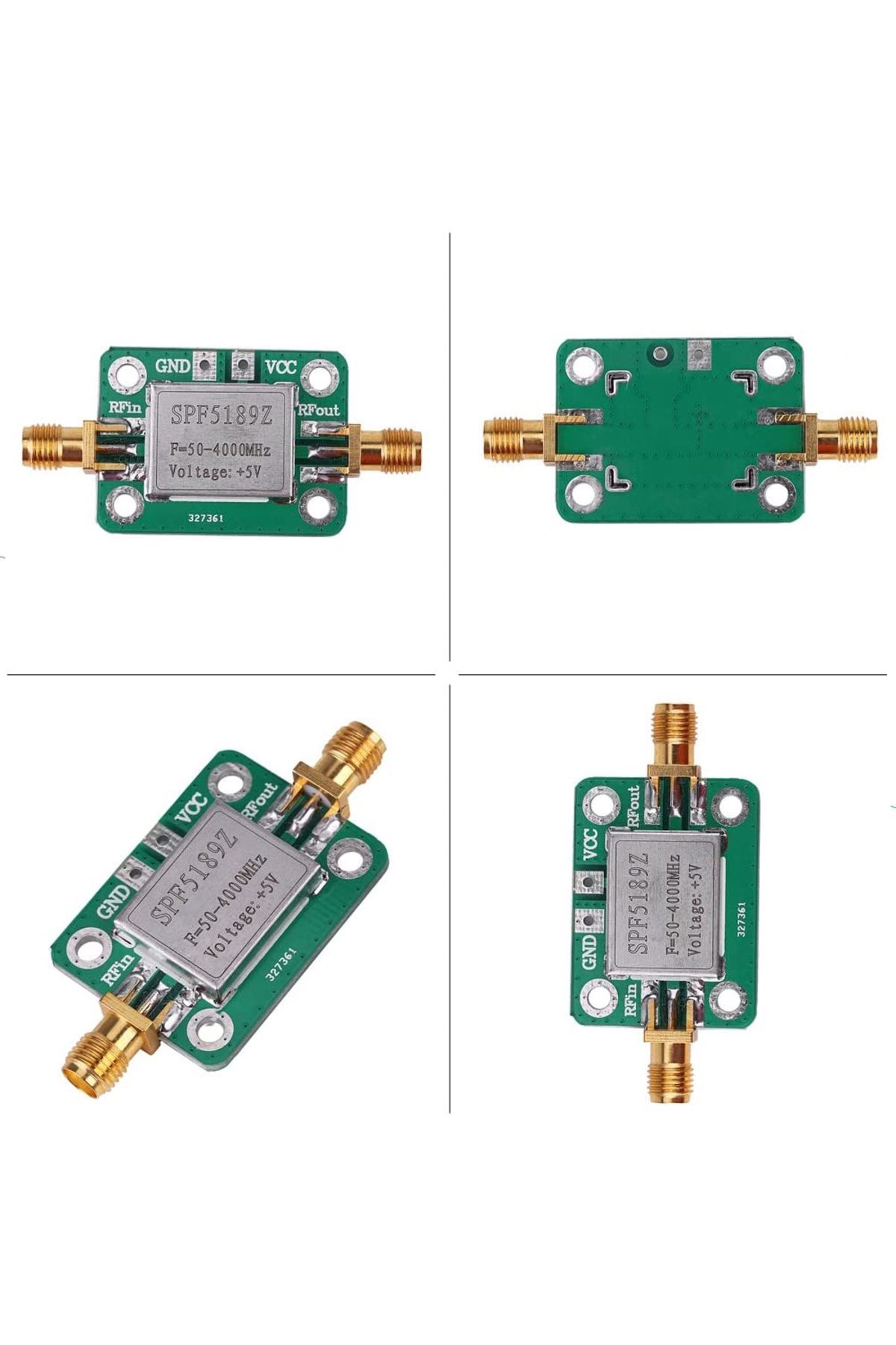 TTAKA7-جهاز استقبال إشارة RF SPF5189 مع غلاف حماية منخفض الضوضاء نطاق واسع تردد راديوي LAN 50-4000 ميجا هرتز... 5