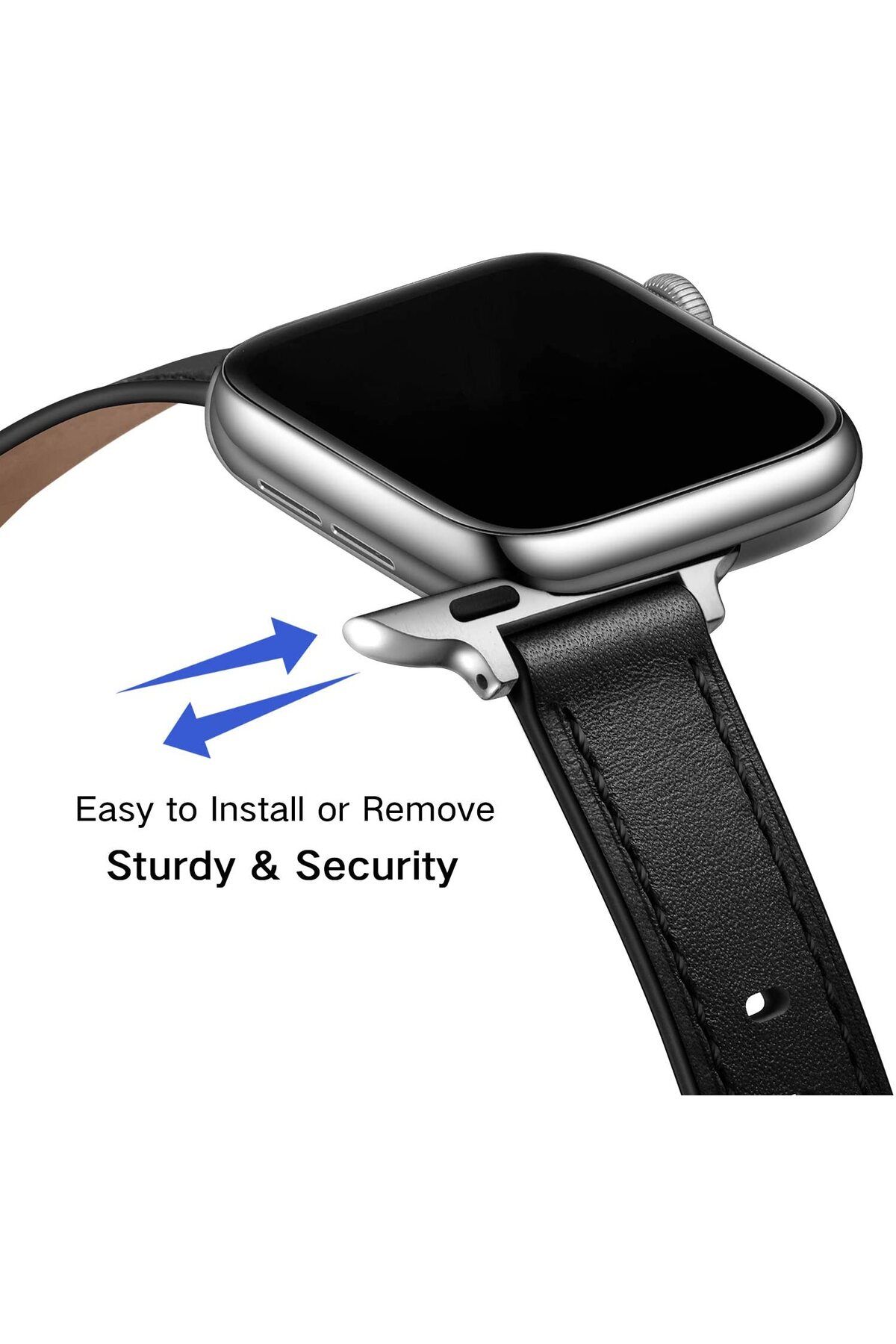 Choice-Leather Attelage strap For Apple Watch band 44mm 40mm 45mm/41mm 49mm watchband bracelet iWatch se... 3