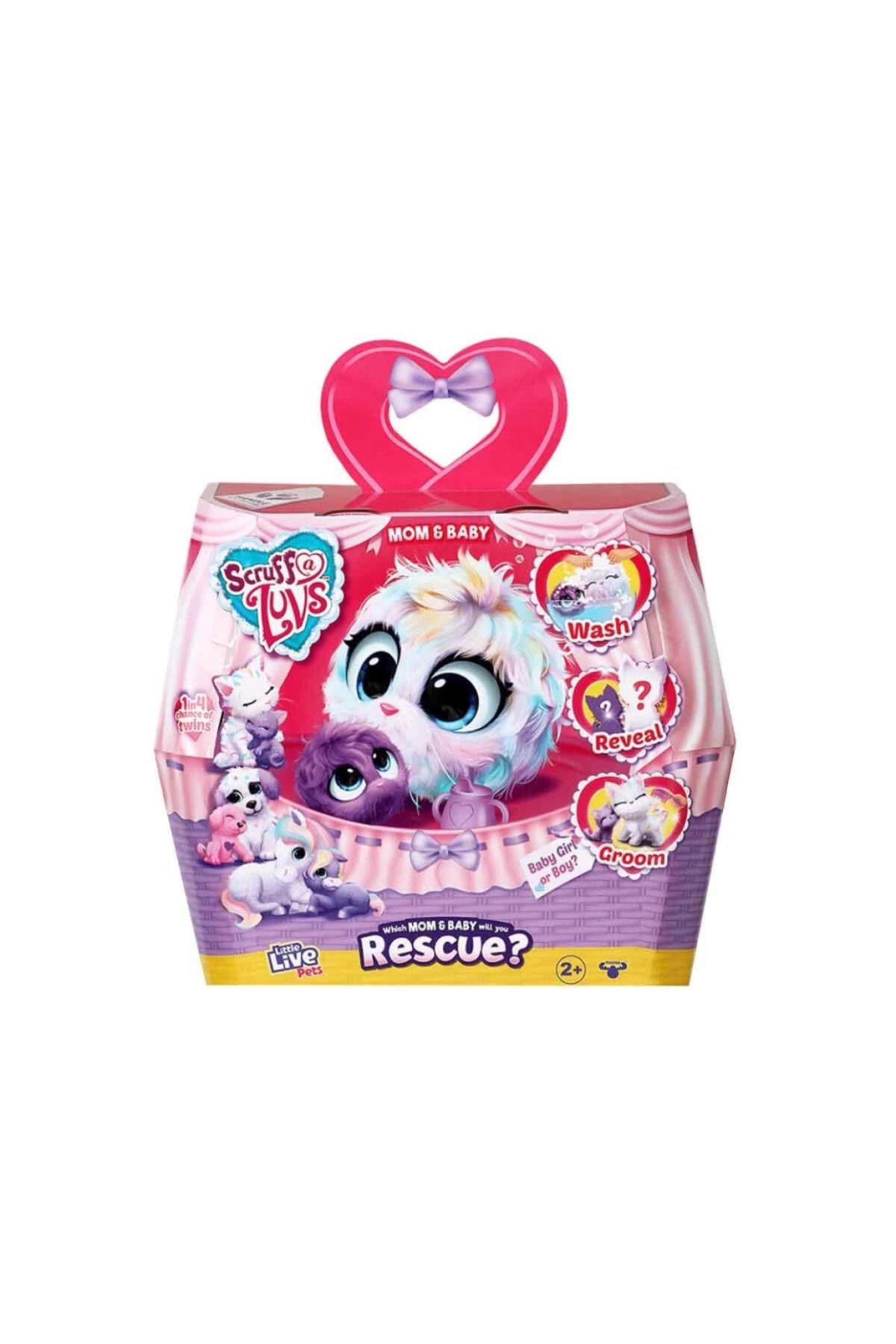 robotrend Çocuk Scruff A Luvs Anne Ve Yavrusu Cru09000