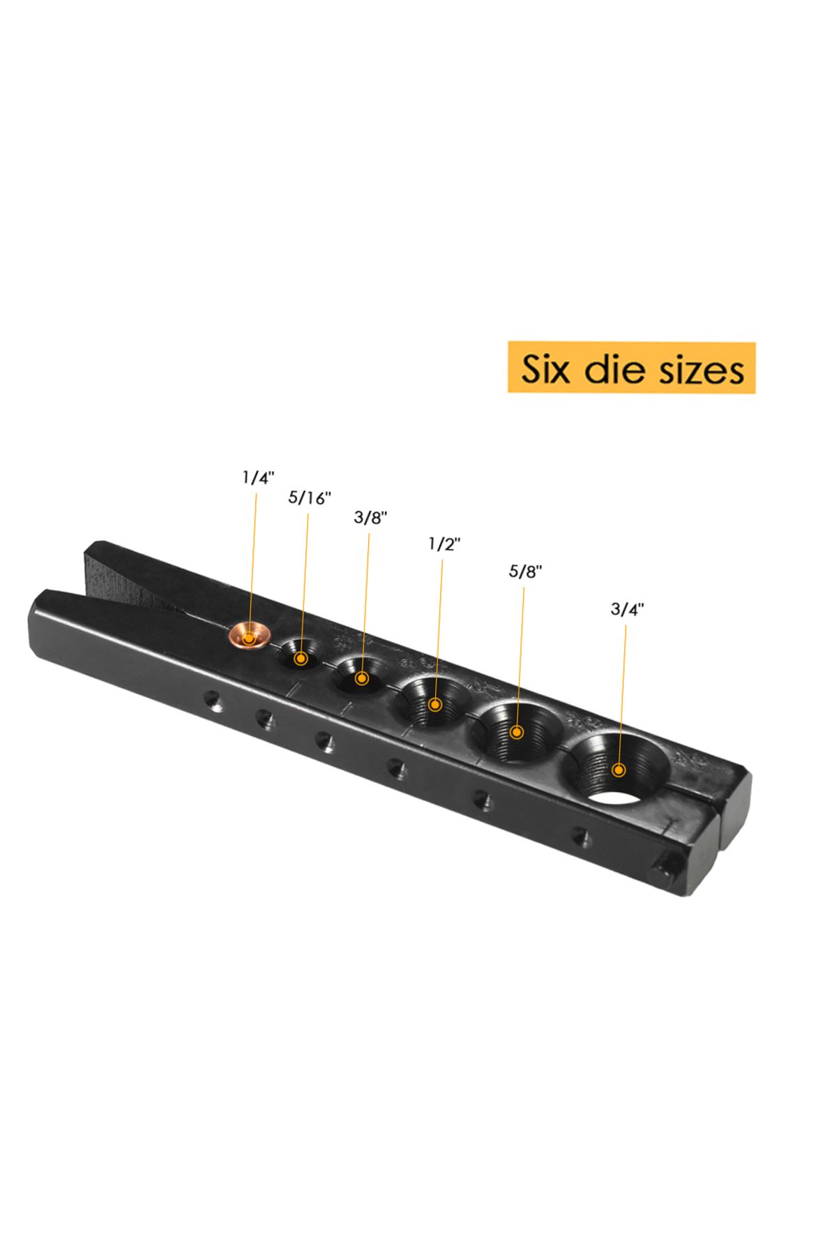 Choice-Professional 45 Degree Angle Eccentric Cone Type Flaring Tool Kit Eccentric Flaring Tool Set for ... 6