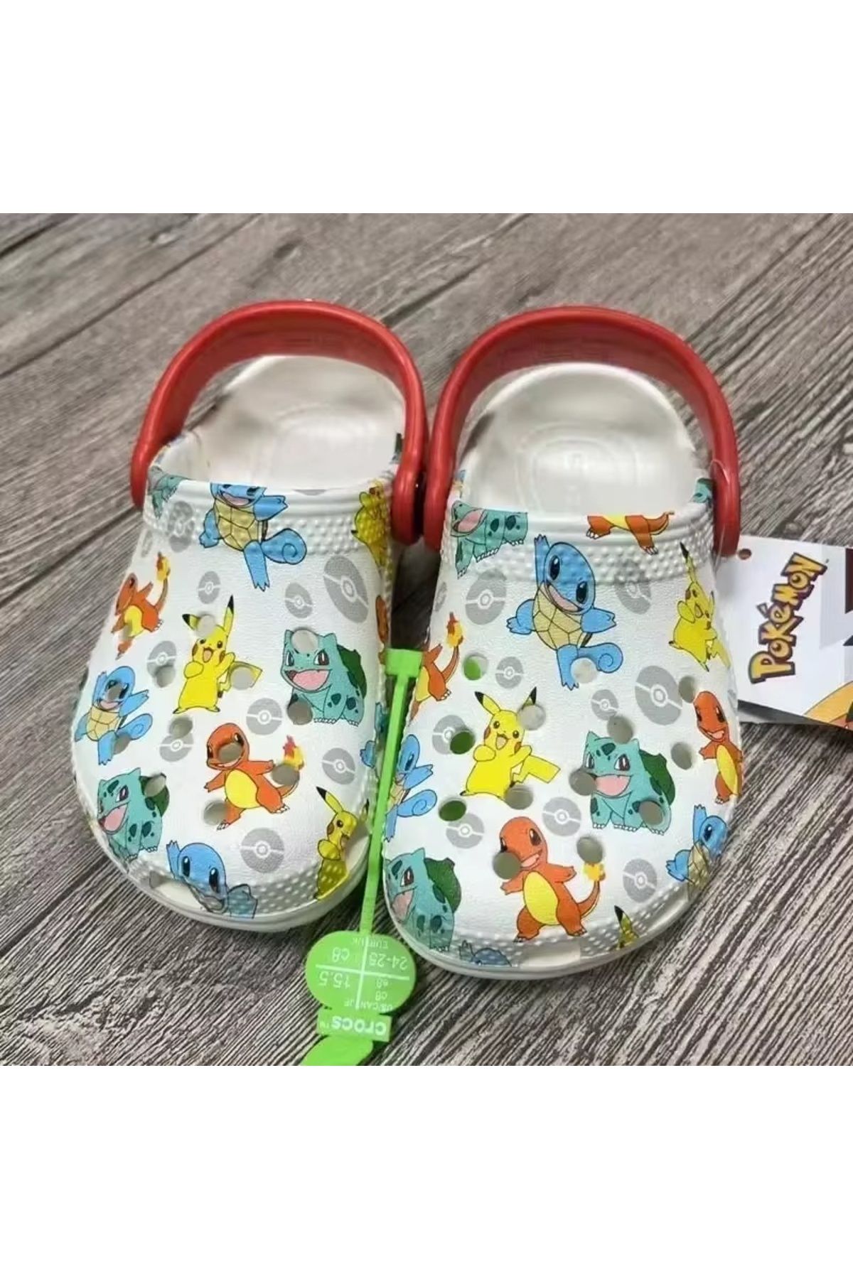 Choice-pokemon Kawaii Hole Sandals Pikachu Squirtle Charmander Slippers Sandals Eva Anime Home Beach Sho... 2