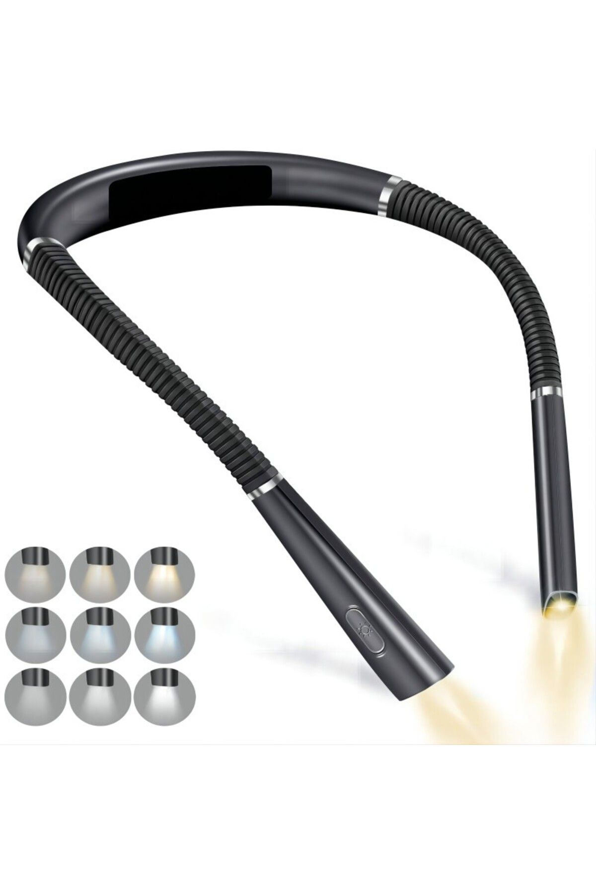StriveFire-مصباح إضاءة محمول قابل لإعادة الشحن USB للكتب، ضوء مرن بدون استخدام اليدين، مصباح LED للرقبة، مصباح قراءة عناق... 1