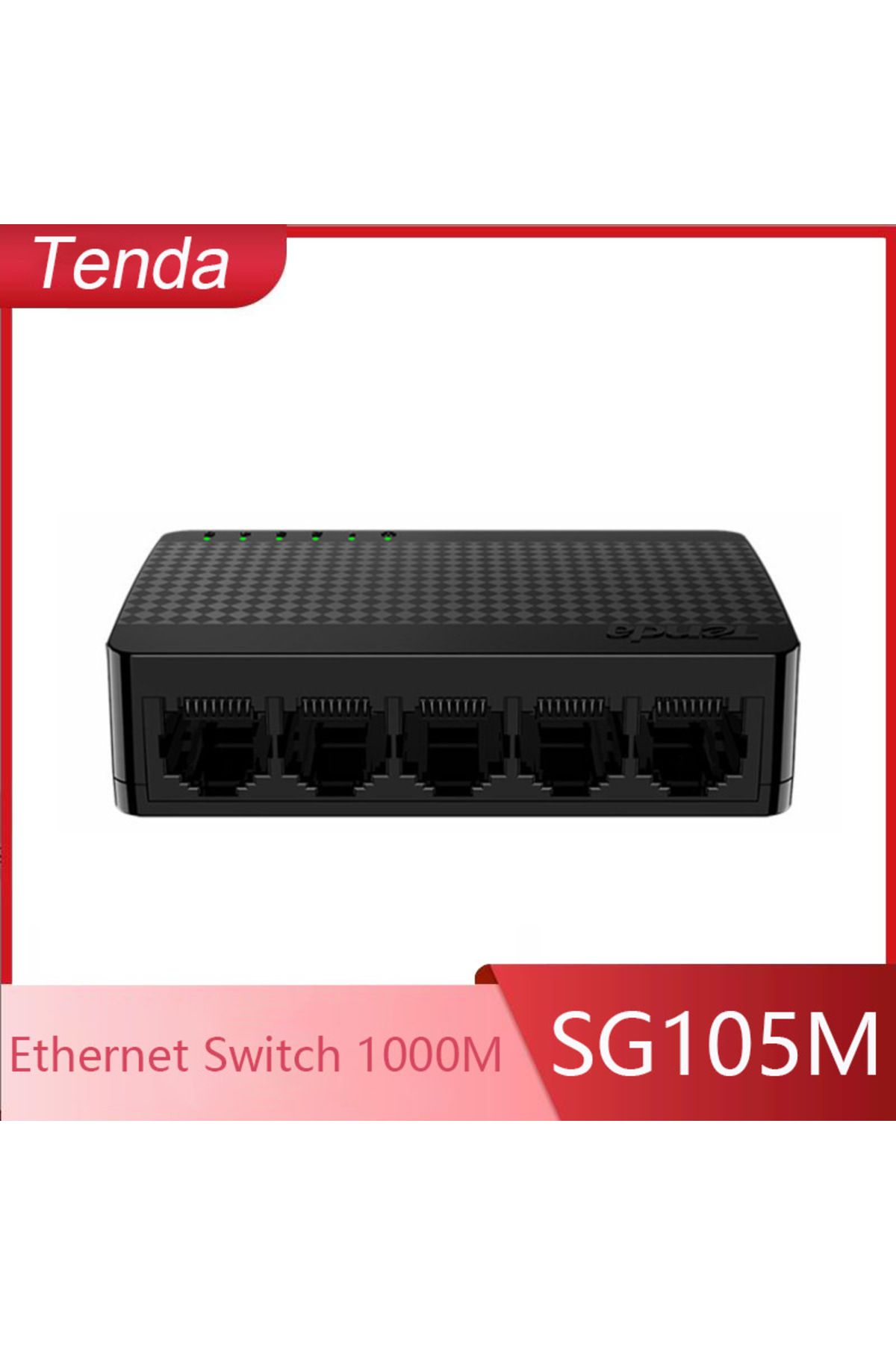Tenda-SG105M All Gigabit Ports High-speed Network 5-Port Ethernet Switch 1000Mbps Fast Lan Hub Fu... 2
