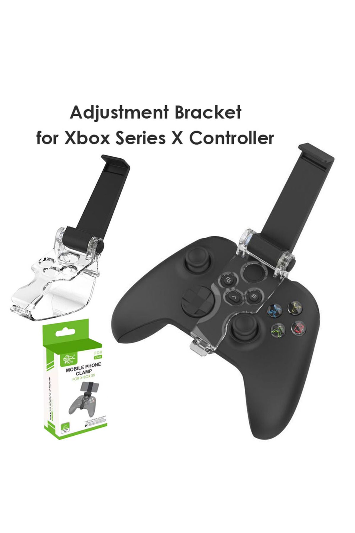 ALLOYSEED-For Xbox Series Controller Phone Holder Wireless Gamepad Handle Bracket Mobile Phone Clip Stand f... 3