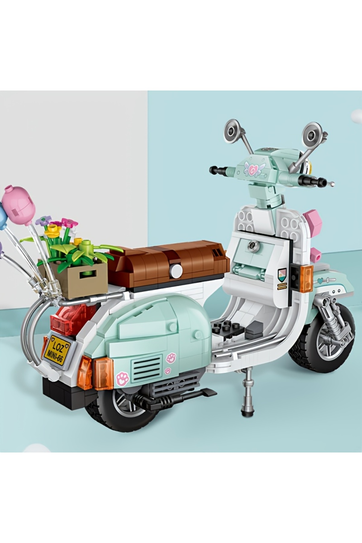 بلوک‌های ساختمانی موتورسیکلت، اسباب‌بازی‌های کودکان، اسباب‌بازی‌های اتصال‌دهنده، هدیه تولد برای پسران، دختران و بزرگسالان