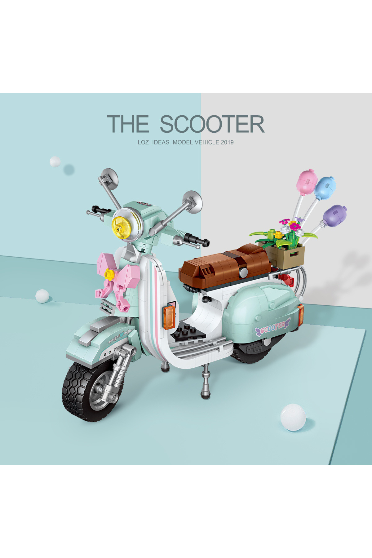 بلوک‌های ساختمانی موتورسیکلت، اسباب‌بازی‌های کودکان، اسباب‌بازی‌های اتصال‌دهنده، هدیه تولد برای پسران، دختران و بزرگسالان