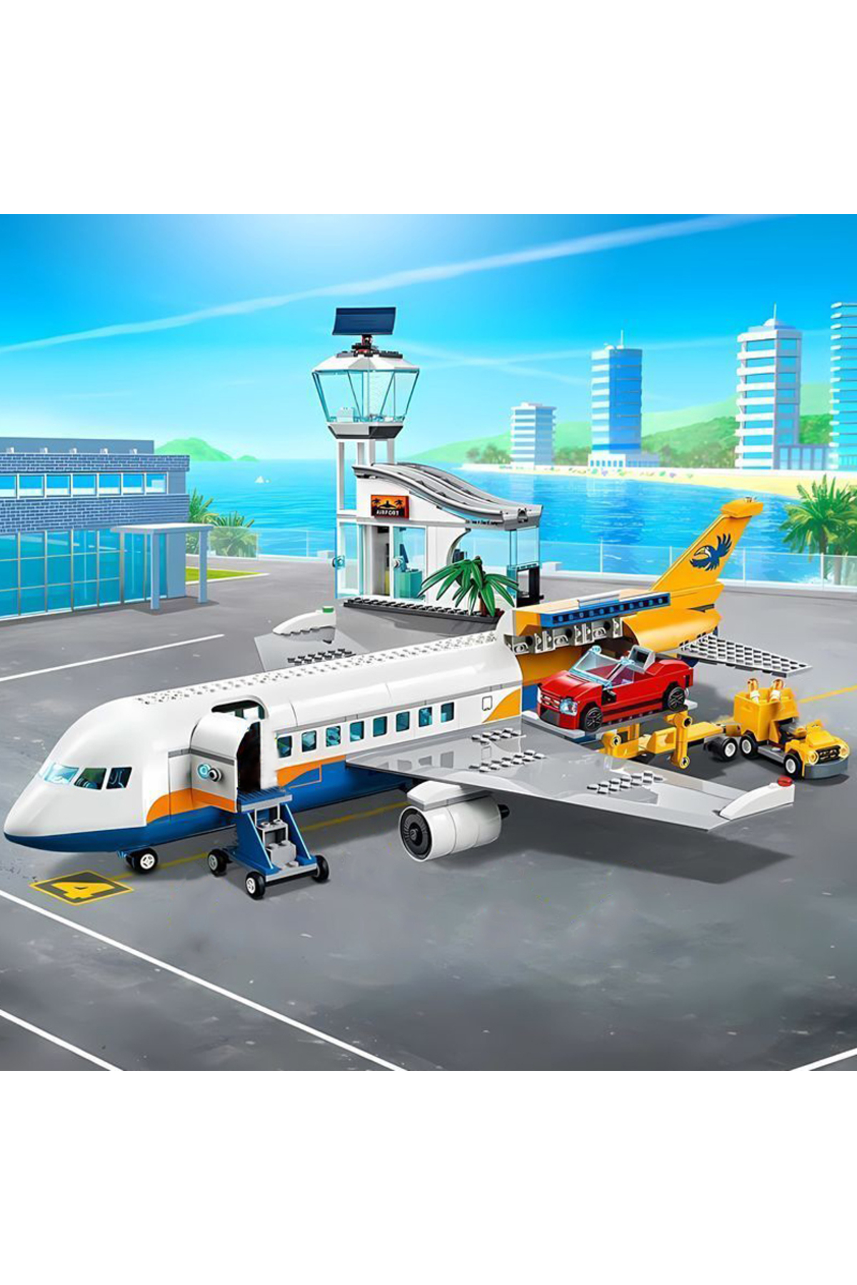 بدون جعبه اصلی، مدل هواپیمای فرودگاه شهری، بلوک‌های ساختمانی مدل هواپیما، بلوک‌های آموزشی ساخت هواپیما