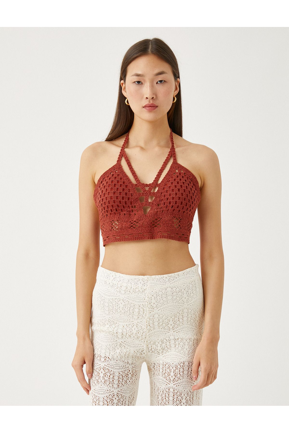 Koton-Crochet Knitted Bustier 3