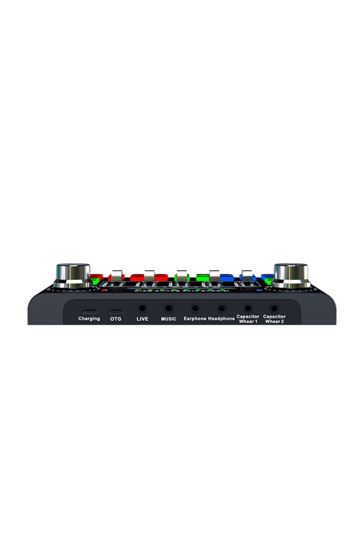 722 SEVEN HUNDRED AND TWENTY-TWO-F007C Professional Convenient Compact Desktop Singing Sound Card Mixer English Version For Record... 4