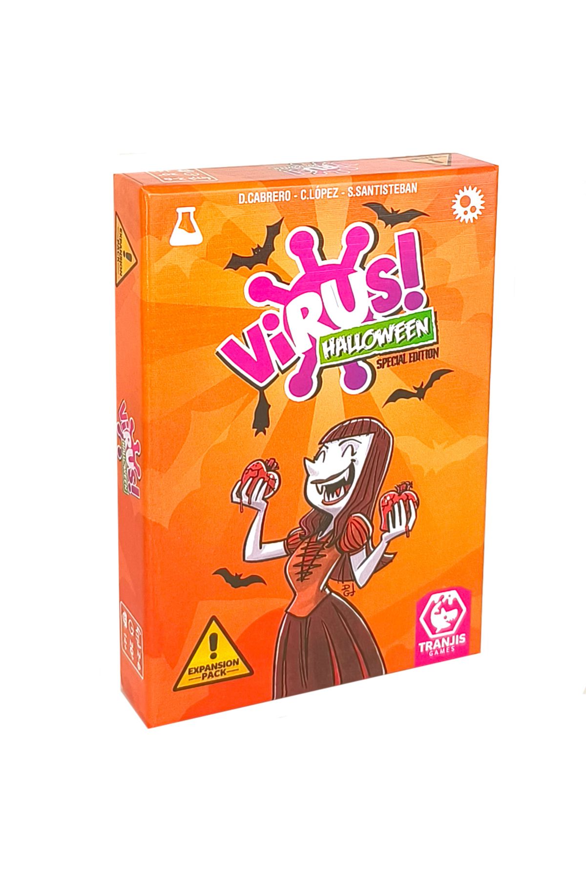Choice-Tranjis Games - Virus! -Card game-The Most Contagious Game. Spanish edition. + 8 years virus 3 8