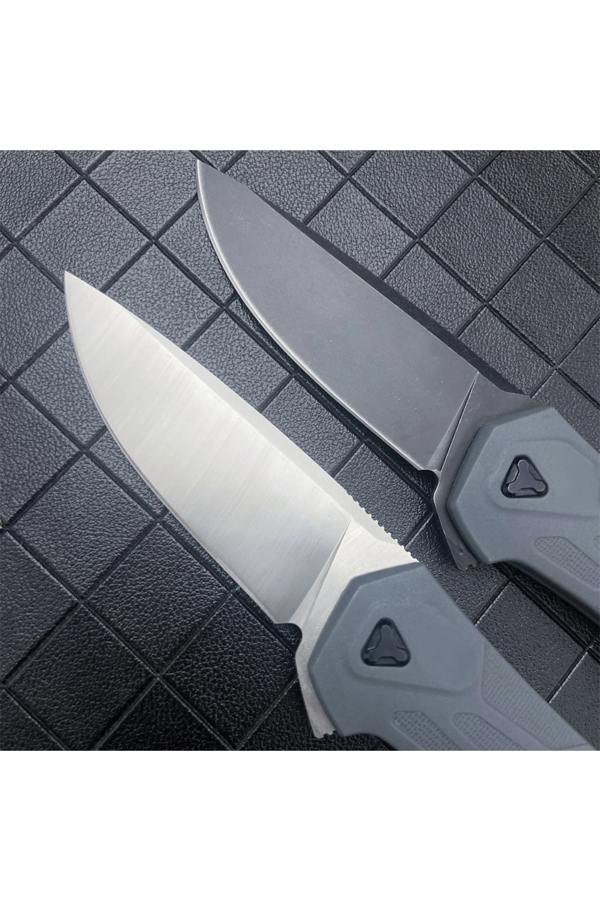 Choice KS 2042 Covalent KVT Flipper Knife 3.2" D2 Blade Nylon Wave