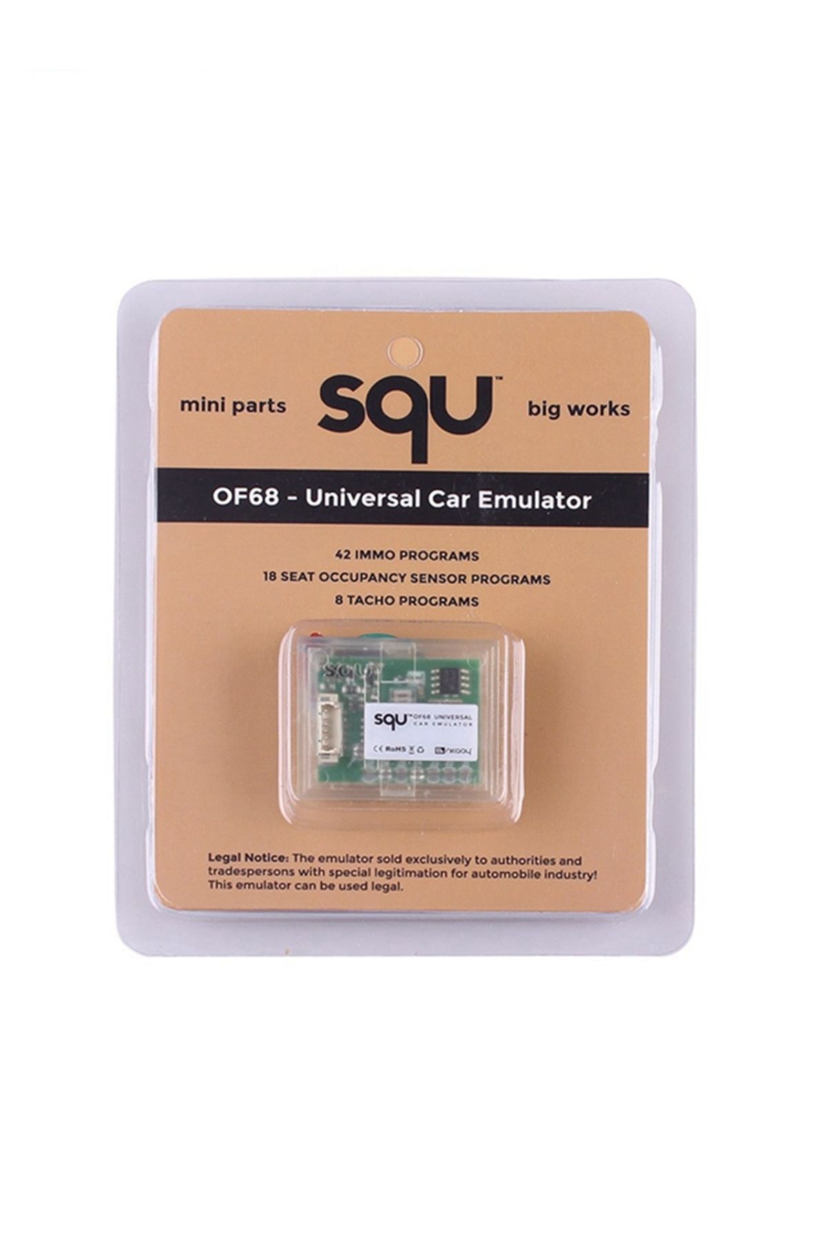 Choice-10PCS Best Price SQU OF68 OF80 Universal Car Emulator Signal Reset Immo Programs Place ESL Diagno... 8