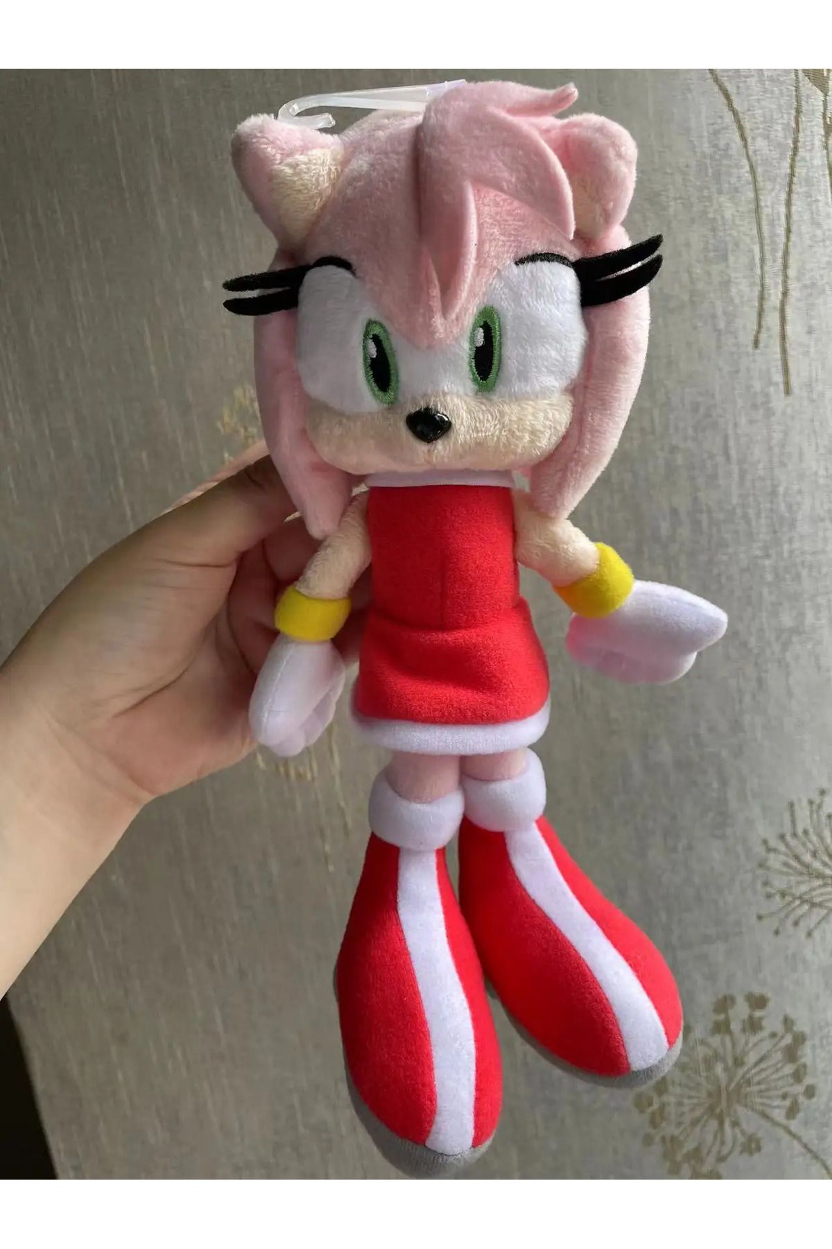 Choice-20CM New Japanese Pink Plush Toy Amy rose  Yellow Double Tails Cute Cartoon Doll Girls Birthday C... 4