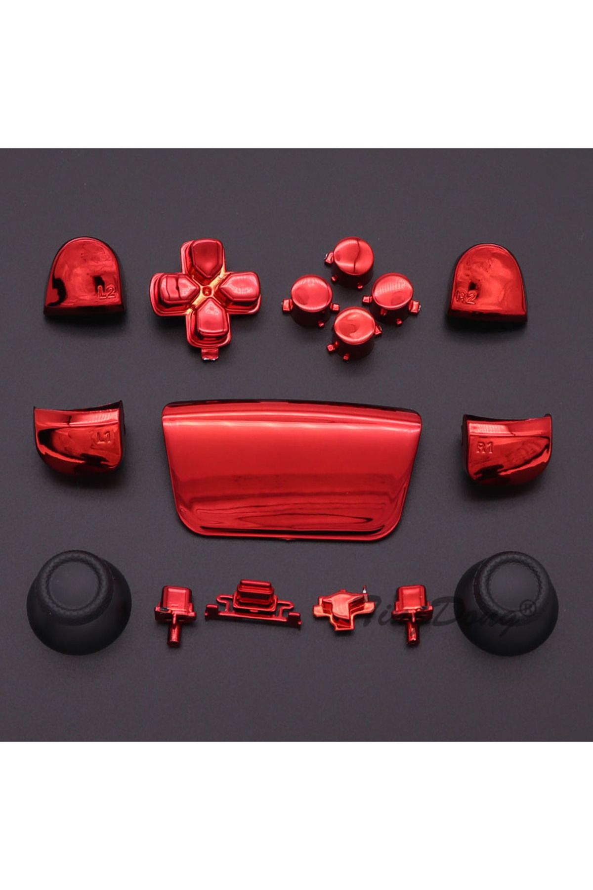 Choice-For PS5  BDM-010 V1 handle thumbstick joystick cap L1 R1 L2 R2 D-pad button PS5 controller's chro... 4