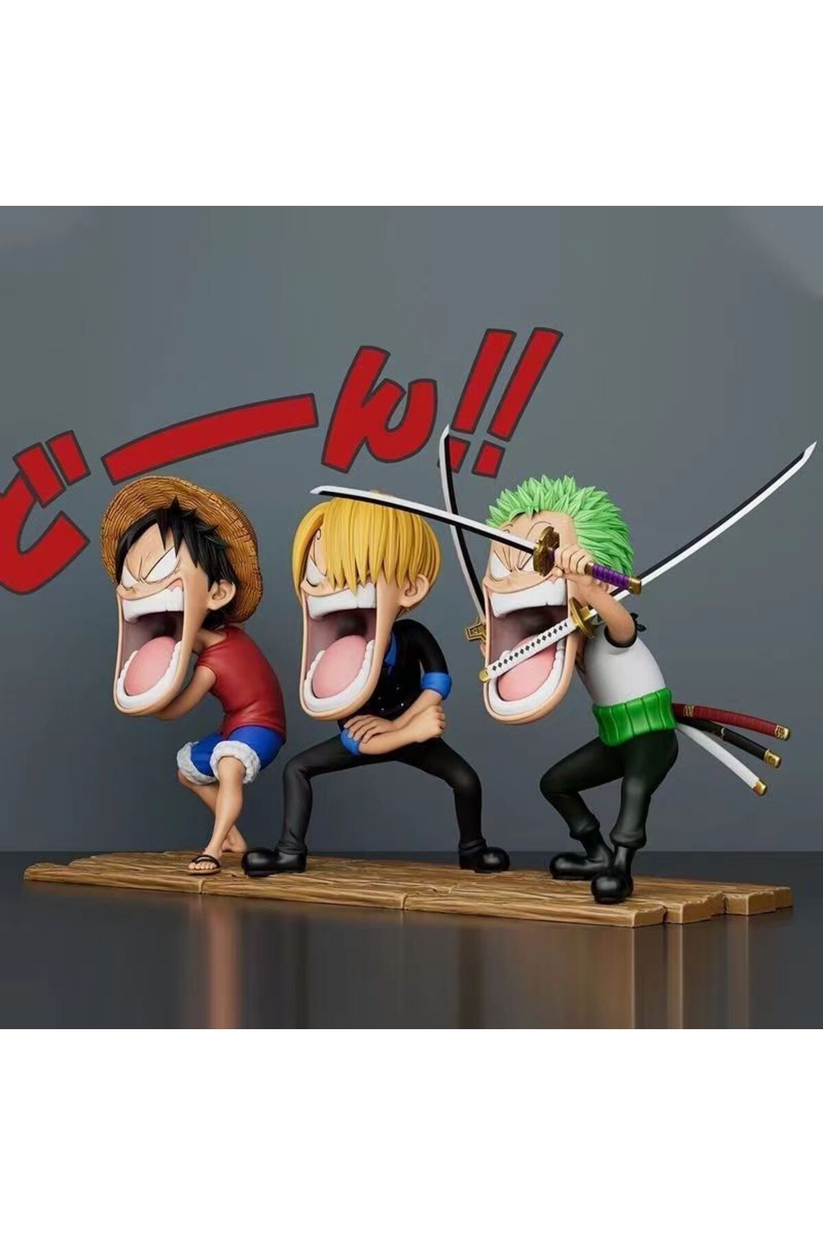 Choice-15cm Animation One Piece Luffy Figures Sanji Monkey D Luffy Roronoa Zoro Action Figure The Hungry... 3