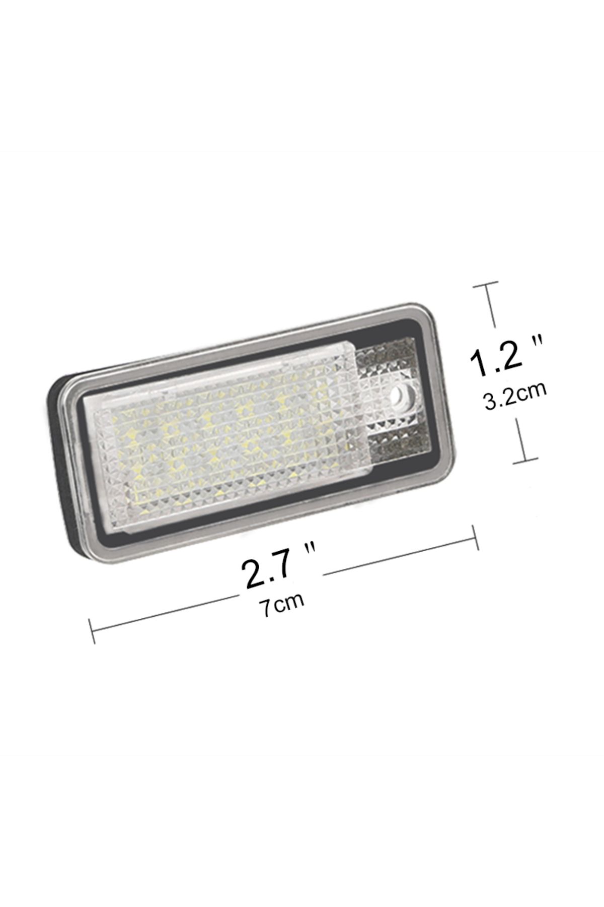 Choice-2 قطعة LED لوحة أرقام ضوء لأودي A3 A4 S4 RS4 B6 B7 A6 RS6 S6 C6 S5 Q7 A8 S8 أفانت Canbus خطأ... 4