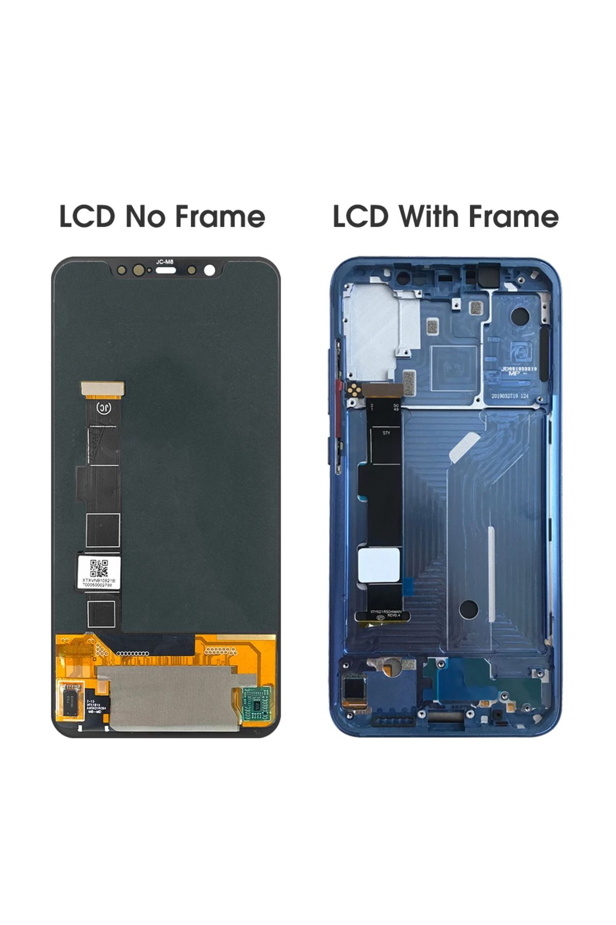 Choice-6.21"AMOLED LCD For XIAOMI Mi 8 Display Mi8 LCD Touch Screen Digitizer with Frame Assembly Replac... 3