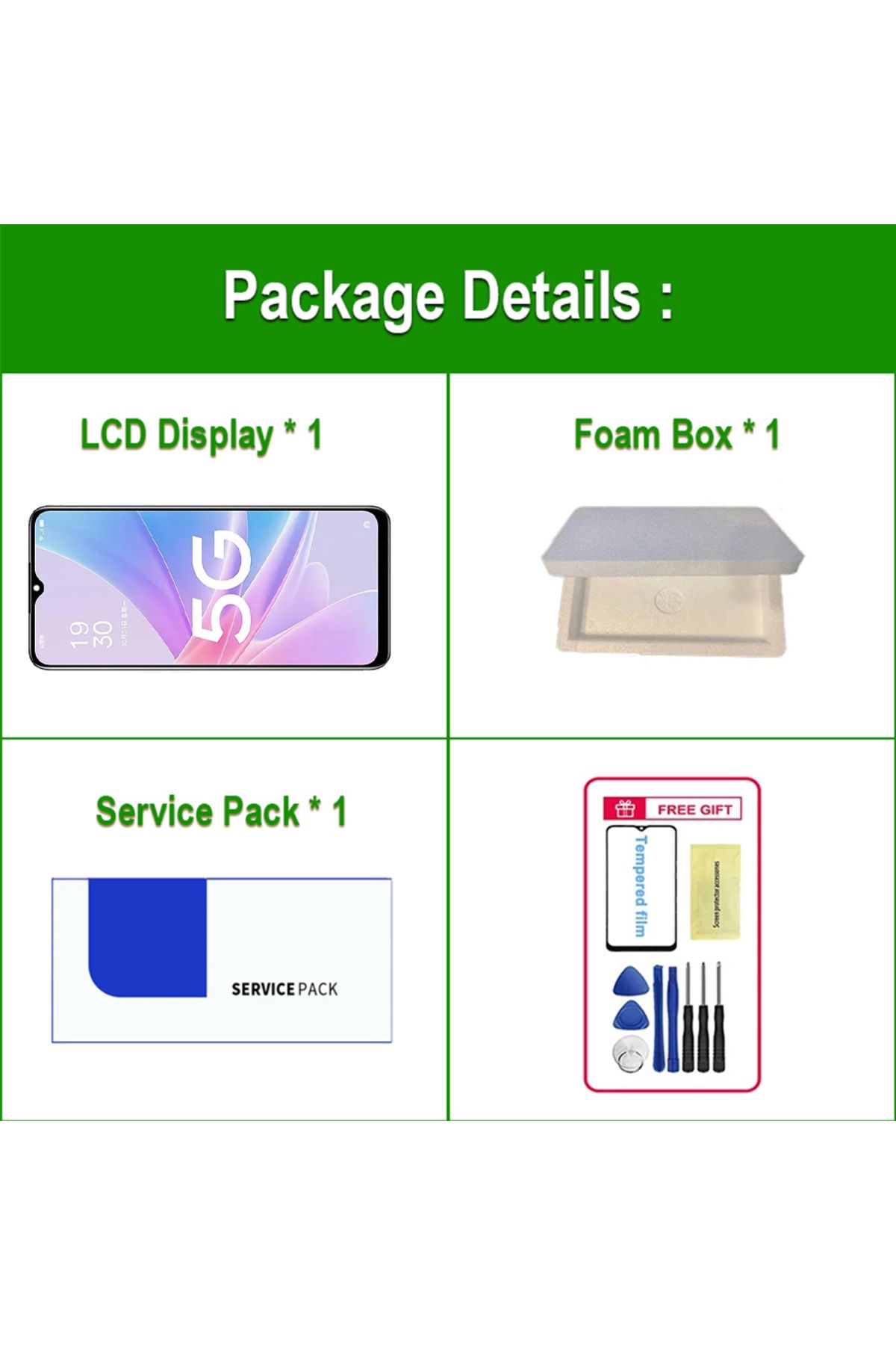 Choice-6.56" Display For OPPO A78 5G LCD Touch Screen Digitizer Assembly Replace For OPPO A78 5G CPH2483... 7