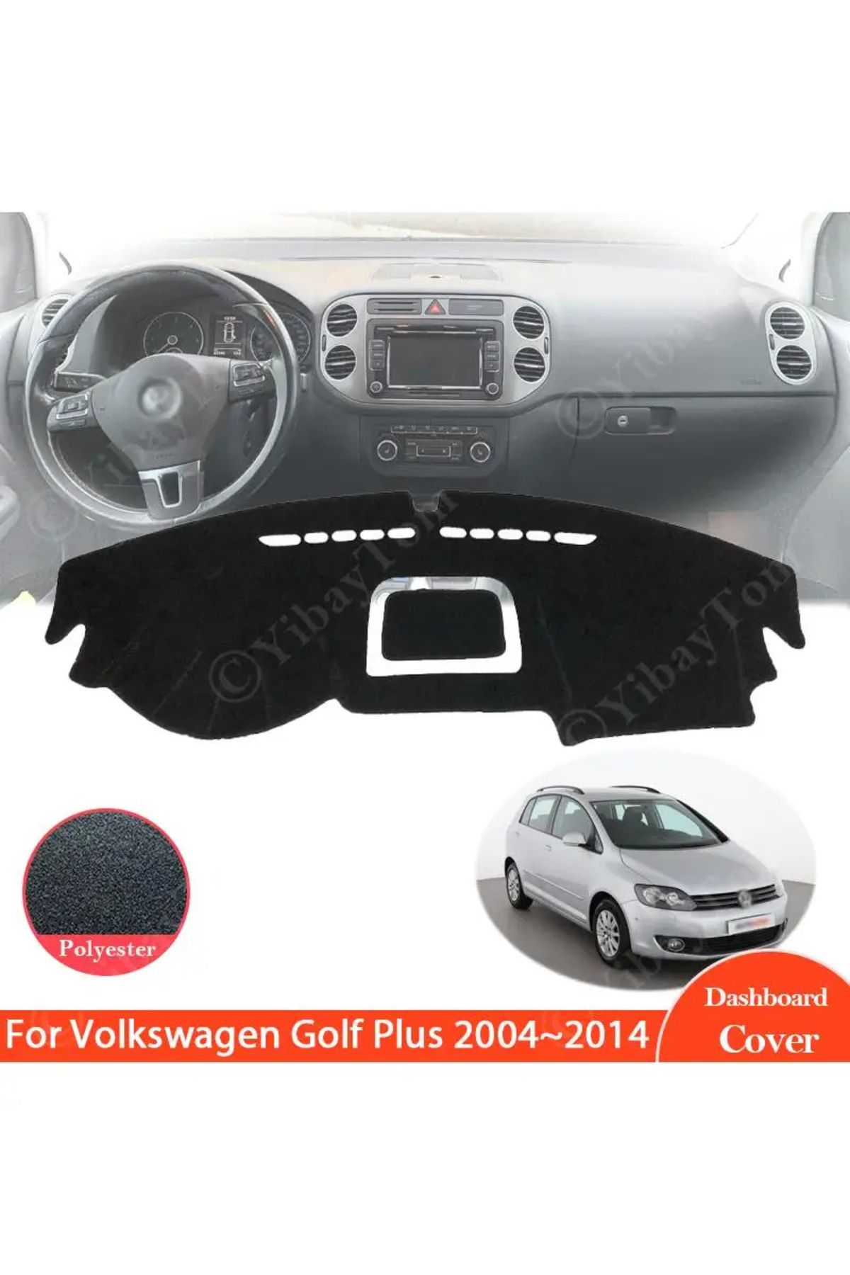 Choice-For Volkswagen VW Golf Plus CrossGolf 2004~2014 2005 2006 Dashboard Cover Pad Liner Sunshade Dash... 7