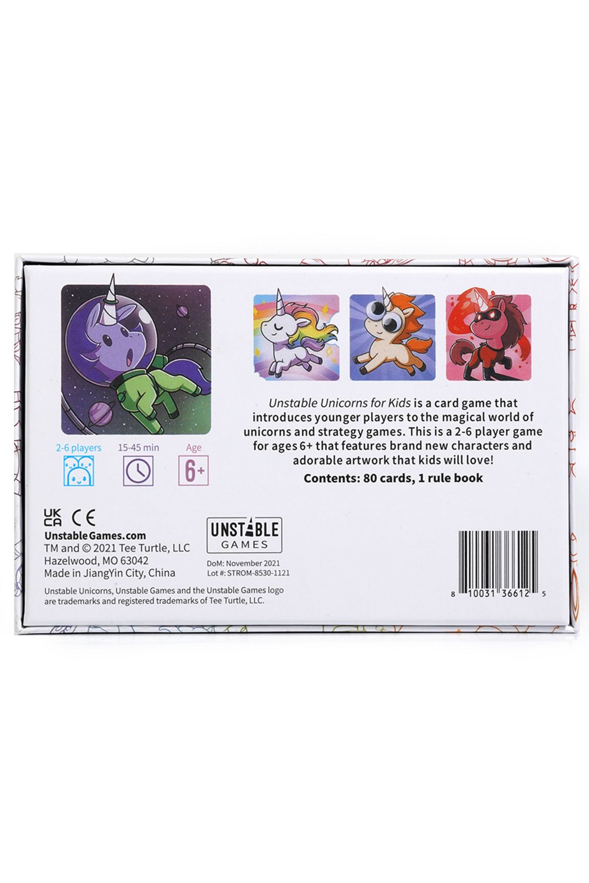 Choice-TeeTurtle | Unstable Unicorns Kids Edition | Card Game | Ages 6+ | 2-6 Players | 15-45 Minutes Pl... 3