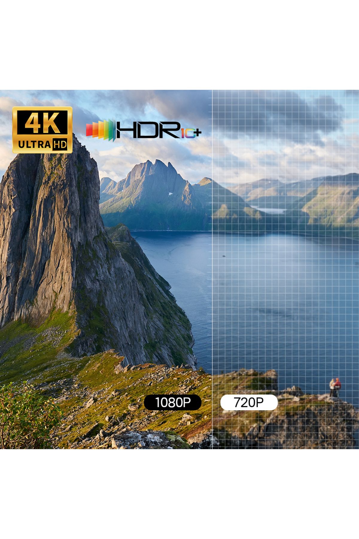 Choice-WUDUNG V1 Smart Projector 4K 1080P 500ANSI Android13 Media Center Amlogic 950S Quad Cortex-A53 Wi... 6