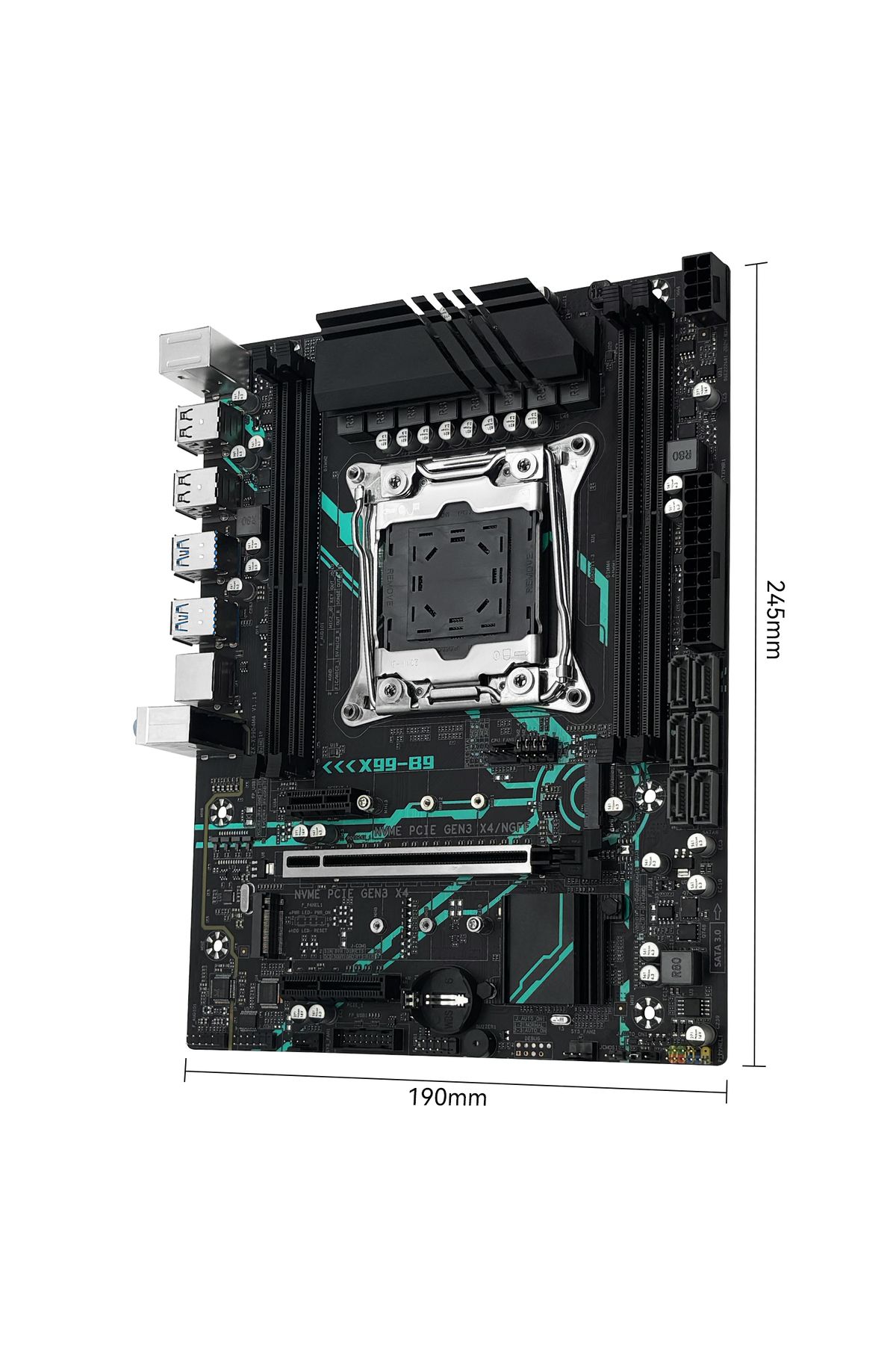 Choice-MACHINIST B9 Kit X99 Motherboard LGA2011-3 Intel Xeon E5 2650 V4 CPU processor Set ECC DDR4 16GB ... 3