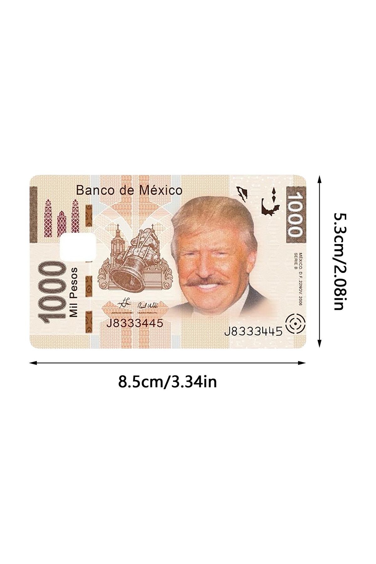 Choice-Magic Trump Funny Matte Hentai Money Blockbuster Stonks Credit Card Debit Card Skin Case Tape Sti... 4