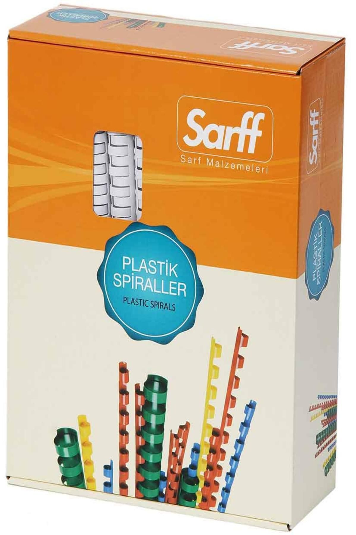 Nextpage Sarff Plastik Spiral 25 Mm 50Li Beyaz