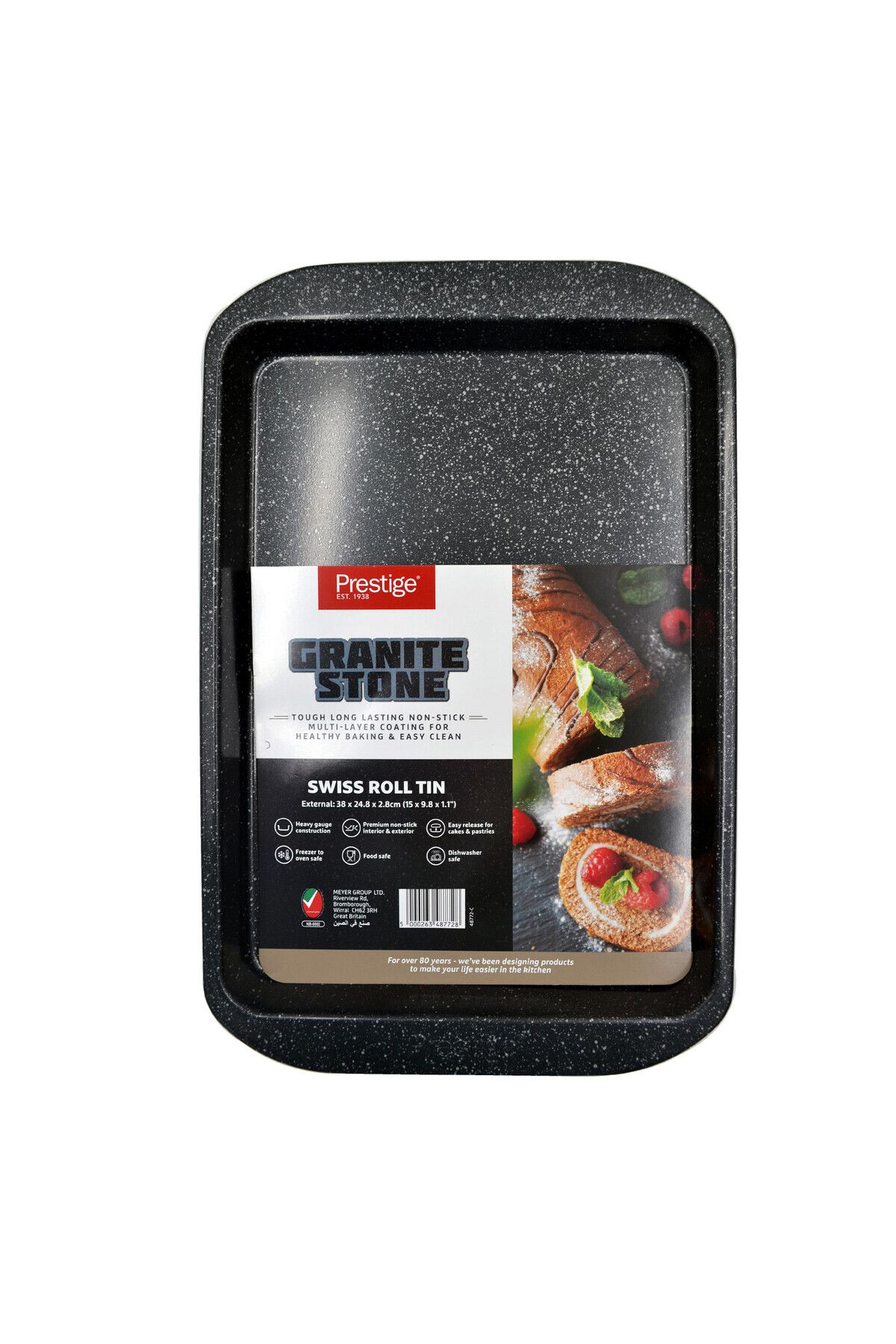 Prestige-Rectangular Baking Tray with Nonstick Granite Stone Coating 1