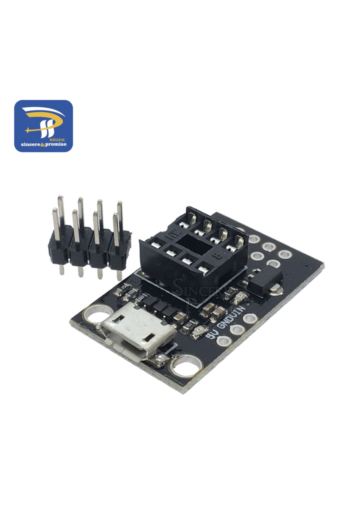 Choice-Pluggable ATTINY Development Board For ATtiny13A/ATtiny25/ATtiny45/ATtiny85 Programming Editor Mi... 3