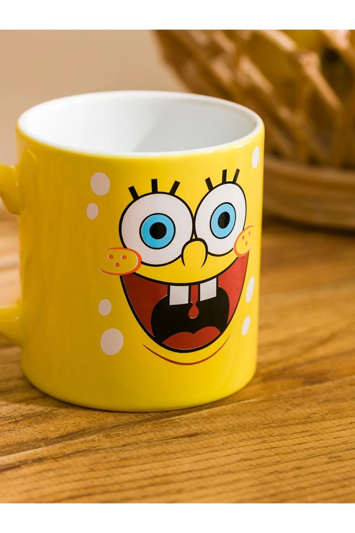 Sünger Bob Sponge Bob Temalı Renkli Baskılı Kupa 320 ml - 4