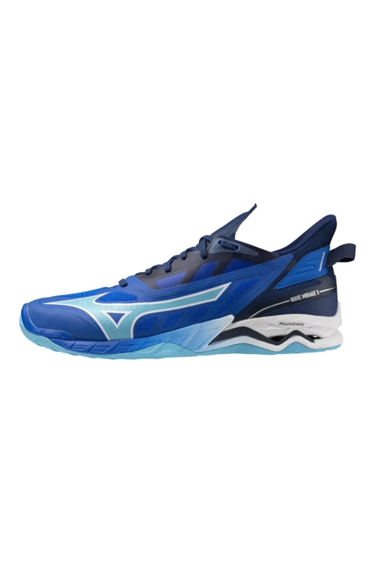 MIZUNO Wave Mirage 5 Erkek Hentbol Ayakkabısı Mavi