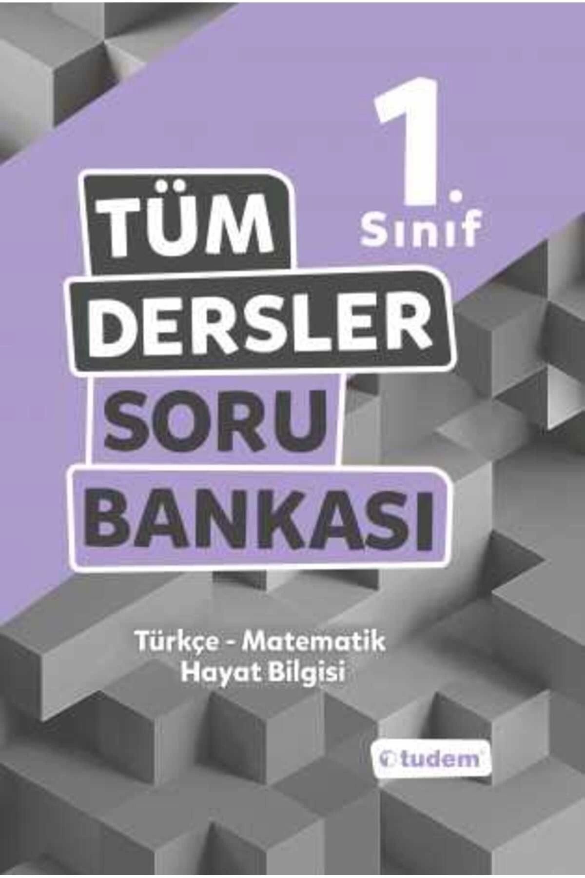 Tudem Yayınları 1.sınıf Tüm Dersler Soru Bankası - Tudem