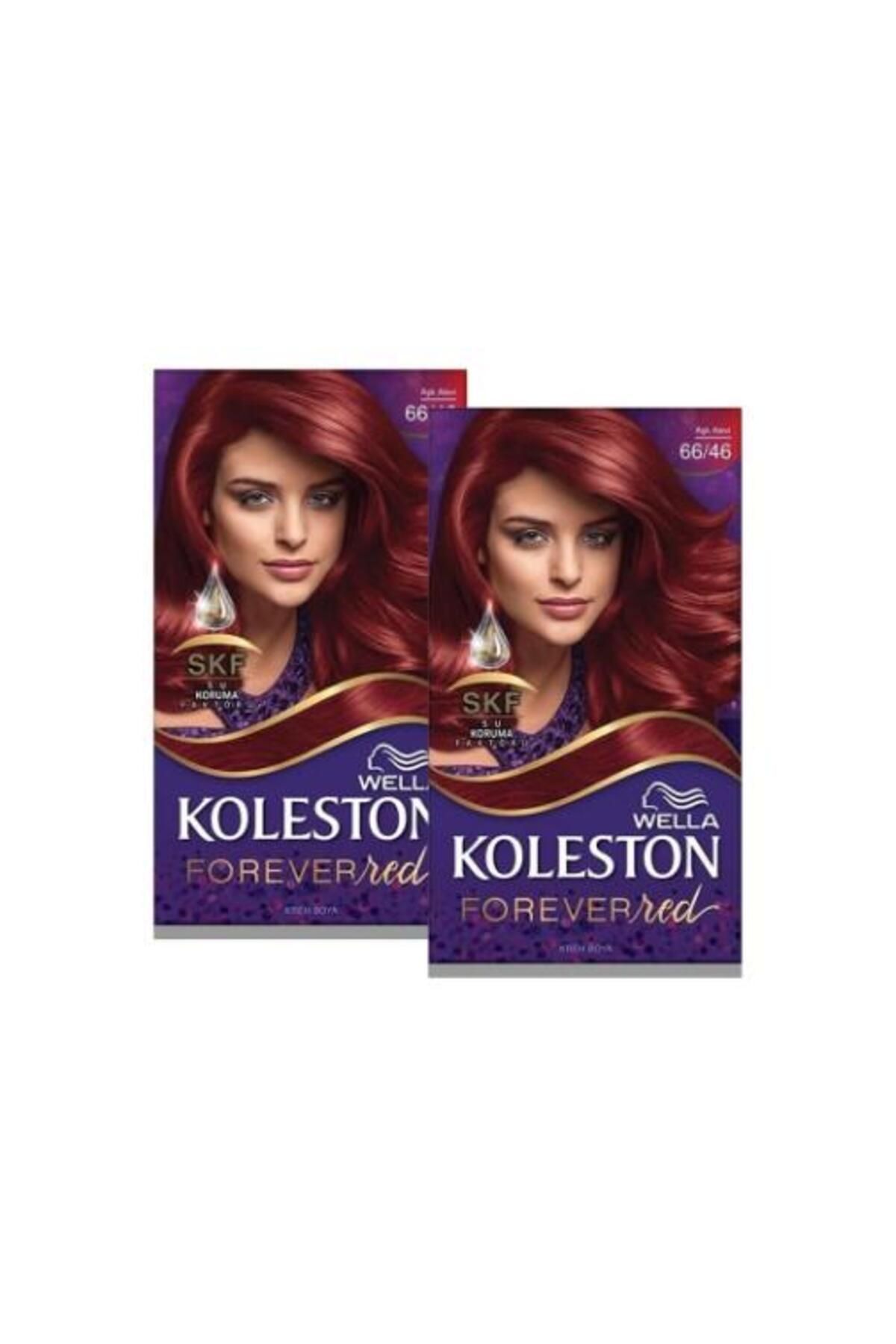 Wella Koleston Kit Saç Boyası 66/46 Vişne Kızılı X 2 Adet