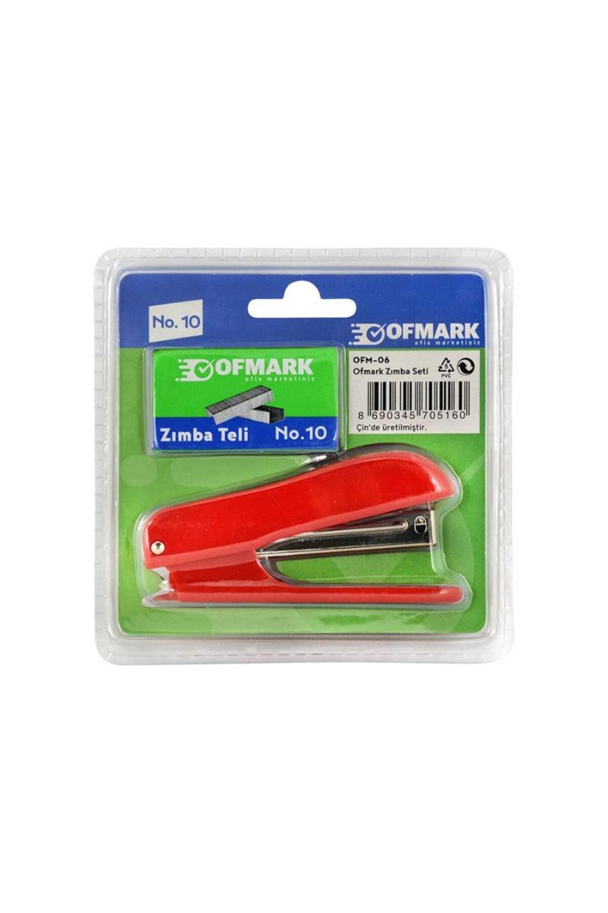 Ofmark-No:10 Stapler Set - Assorted Colors Staple Wire with Gift 3