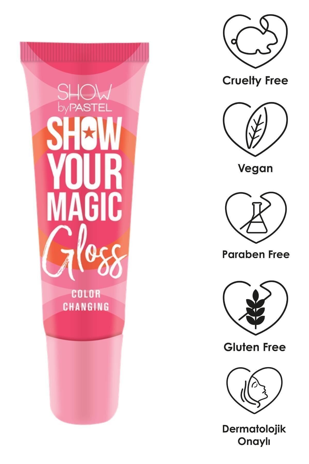 Show by Pastel Show Your Magic Gloss - Dudak Parlatıcısı-2