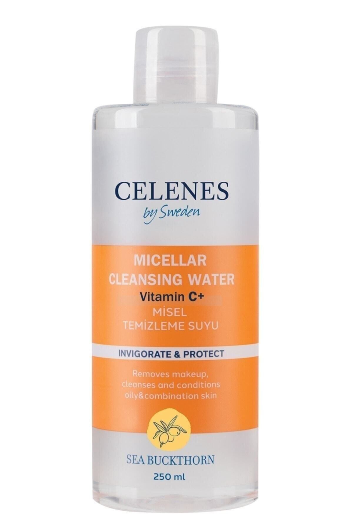 Celenes Aydınlatıcı Ve Cilt Tonu Eşitleyici Sea Buckthorn Misel Temizleme Suyu Yağlı Ve Karma Ciltler 250 ml