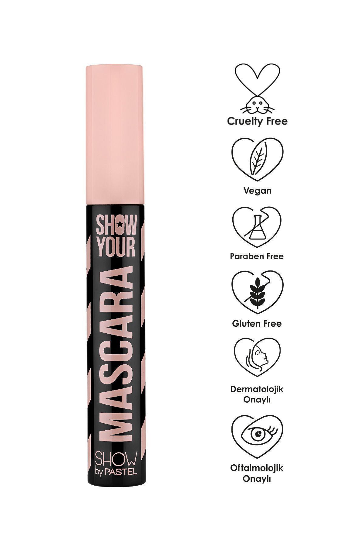 Show by Pastel Show Your Mascara & Show Your Peace - Kaş Ve Kirpik Maskarası-7