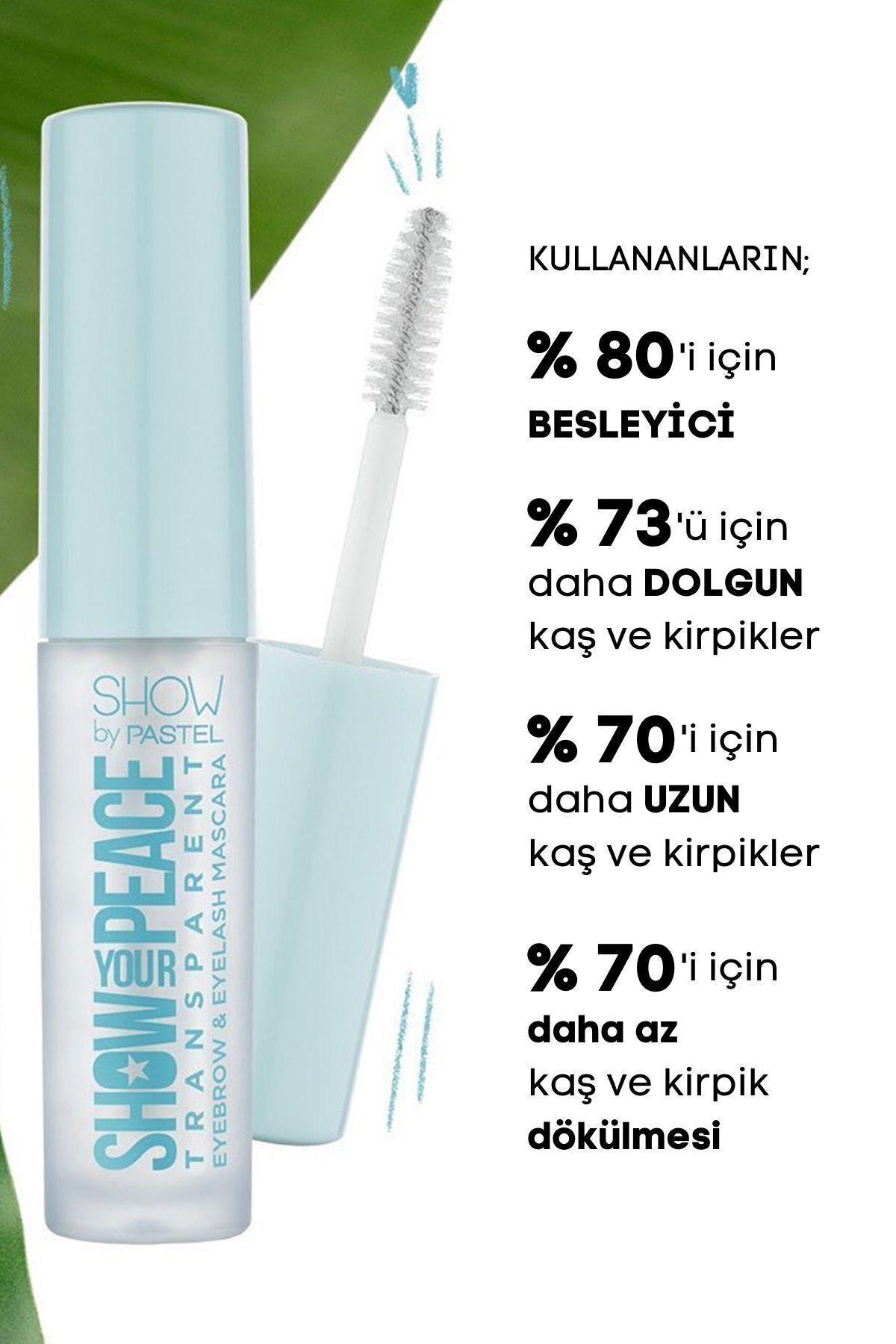 Show by Pastel Show Your Mascara & Show Your Peace - Kaş Ve Kirpik Maskarası-4