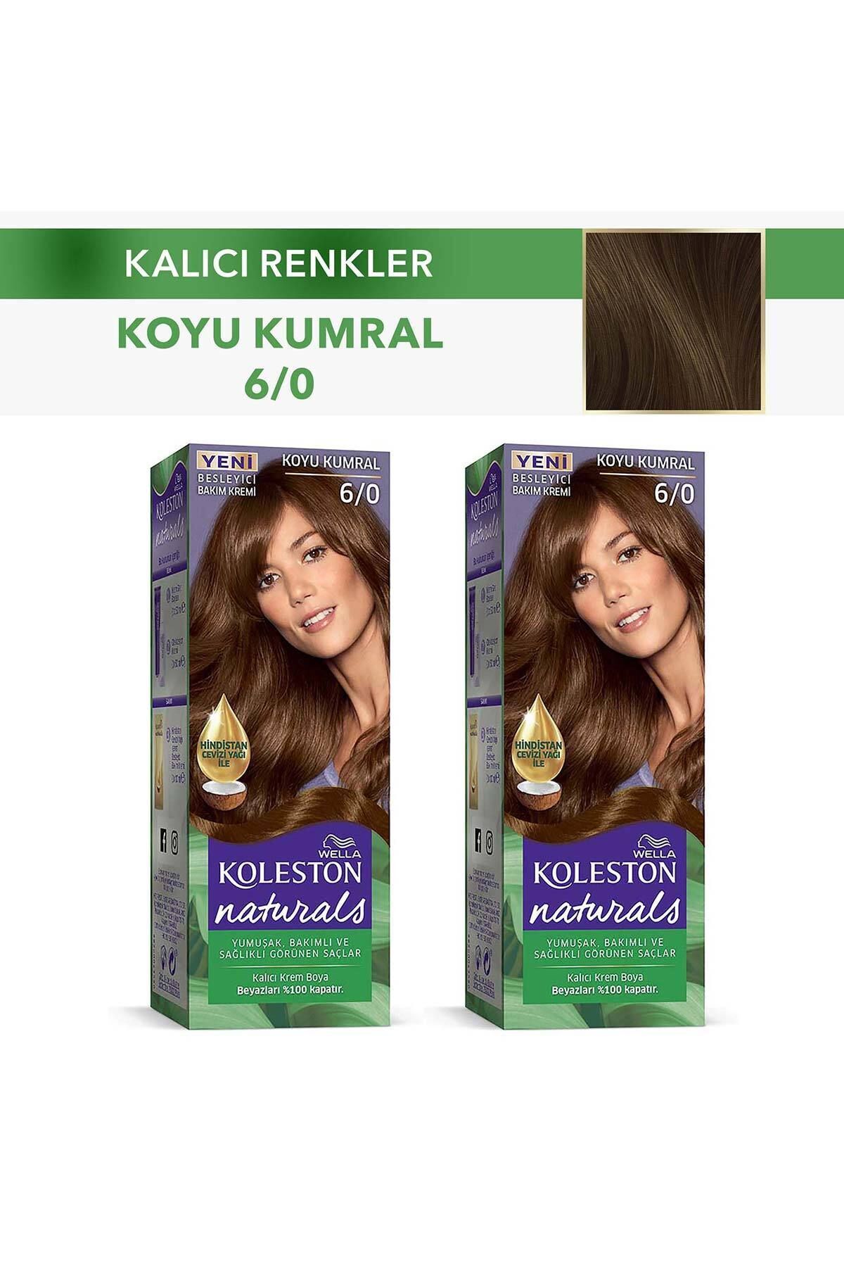 ولا Koleston Naturals 6/0 بلوند تیره x2 Pieces