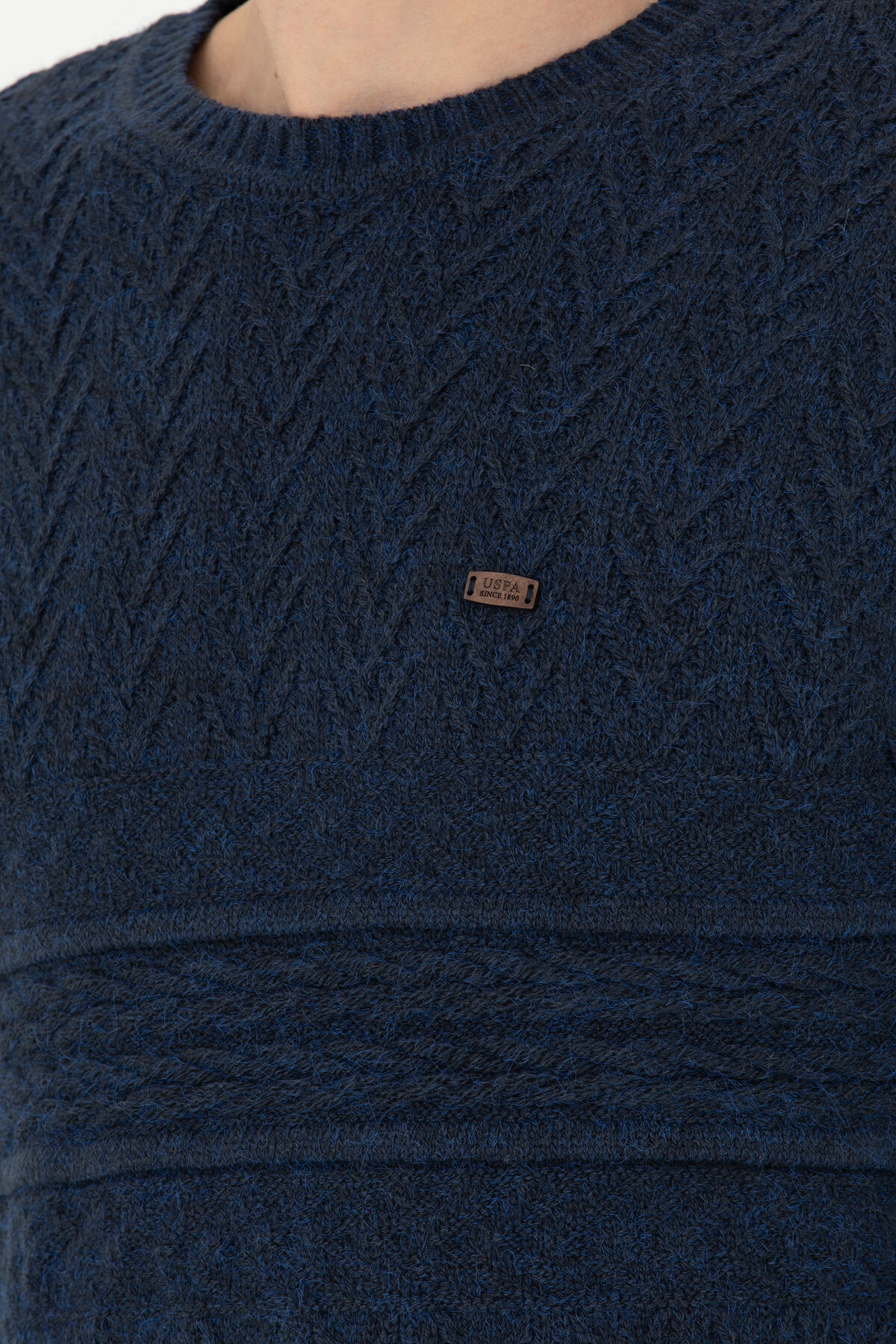 U.S. Polo Assn.  Erkek Lacivert Kazak 50271046-VR033 - Görsel 7