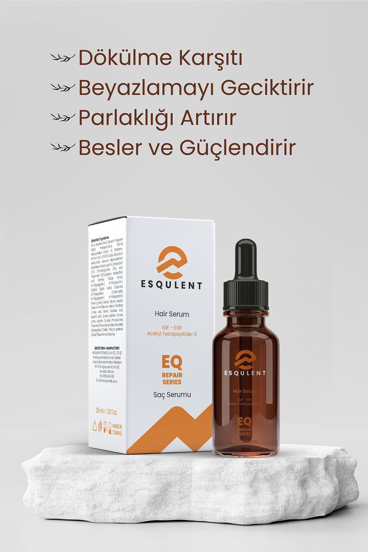 Esqulent Saç Dökülme Karşıtı Serum 30 ml-4