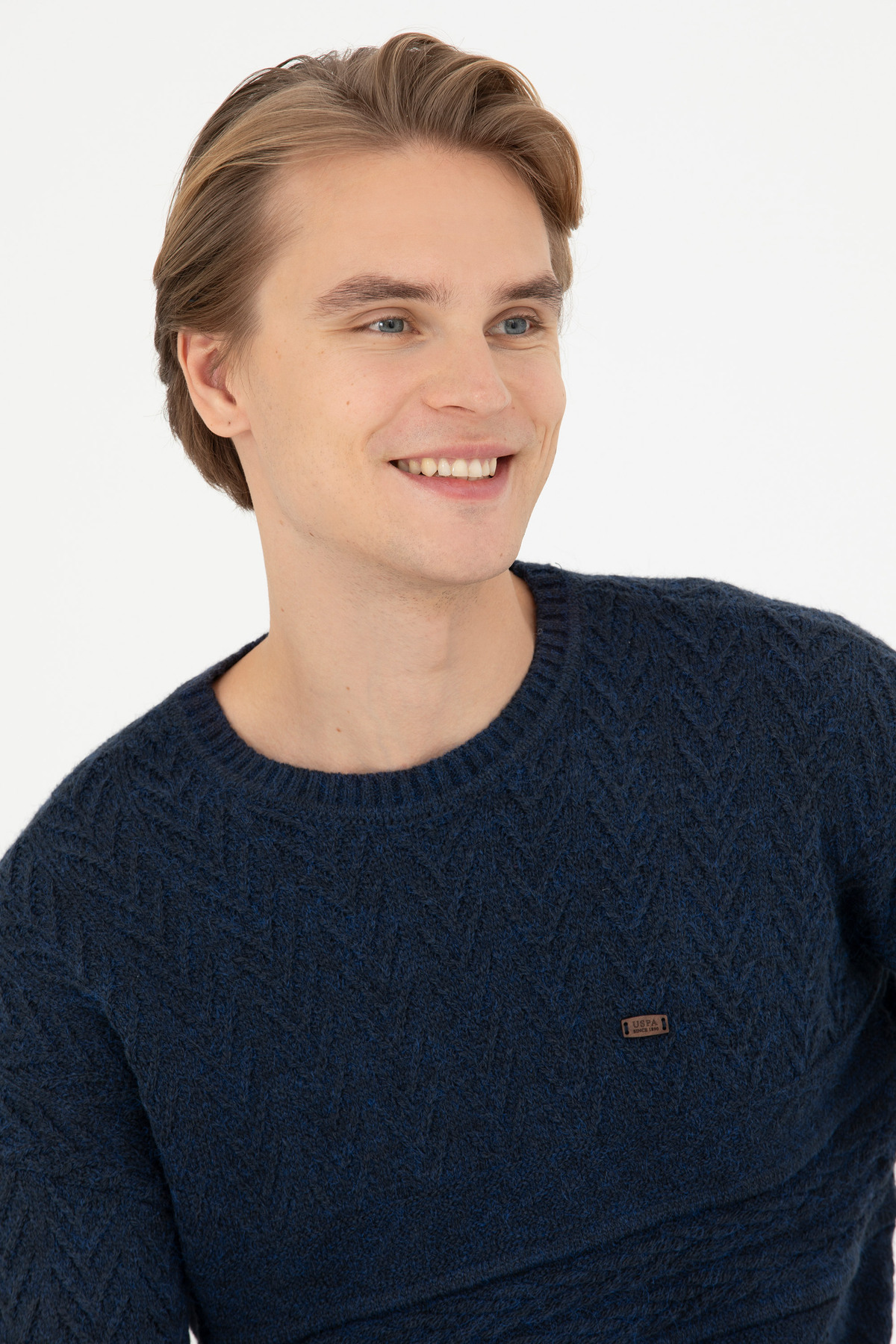 U.S. Polo Assn.  Erkek Lacivert Kazak 50271046-VR033 - Görsel 2