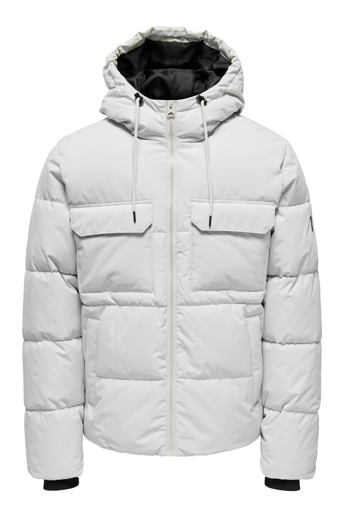 ONSELIJAH PCKT. ژاکت HOOD OTW NOOS — سفید TYC8E2129EAB09F403 — تصویر 2 از 8