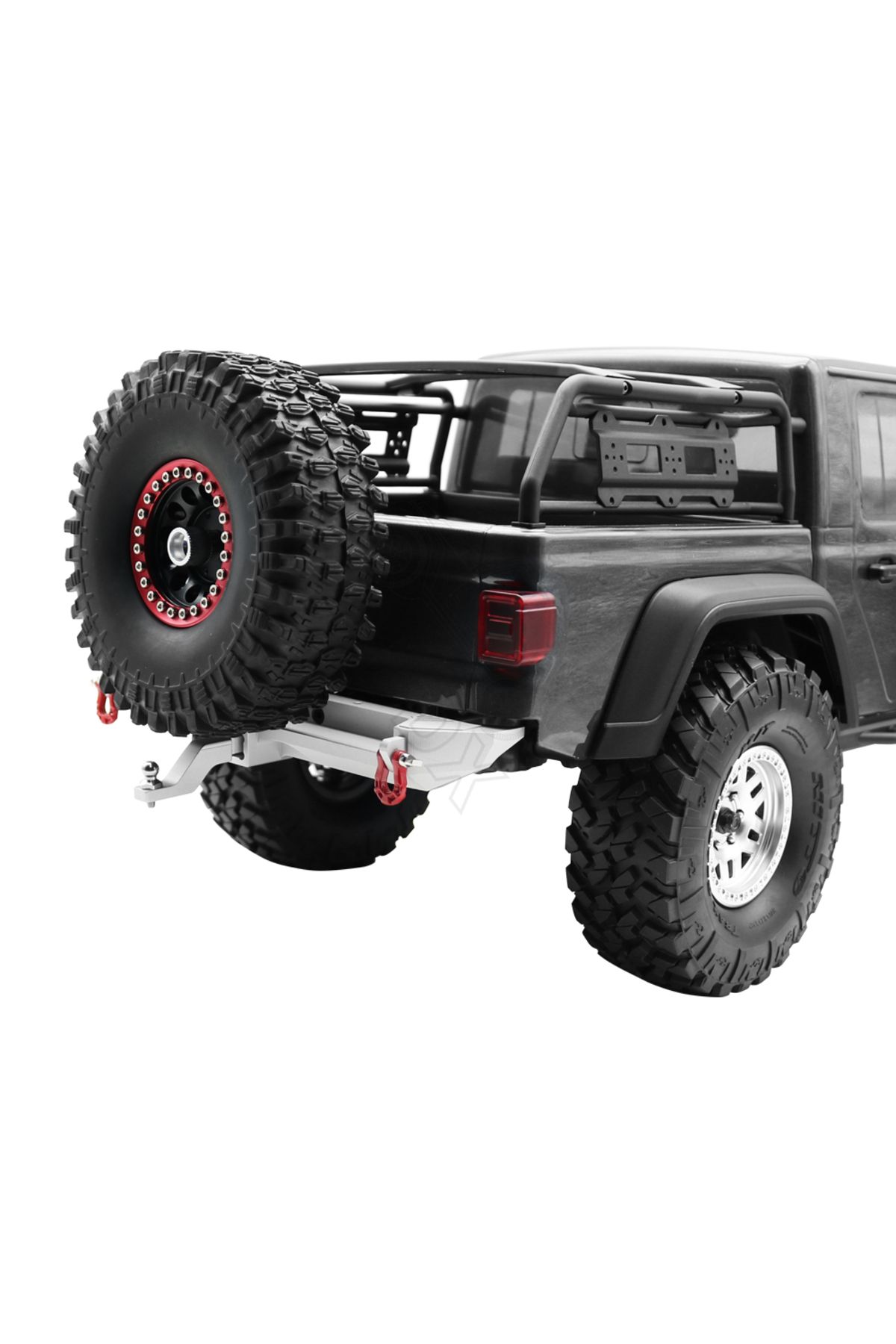 Choice-1/10 RC Crawler Axial SCX10 iii AXI03006 Jeep Gladiator JLU Wrangler Upgrade Parts Metal Front Re... 6