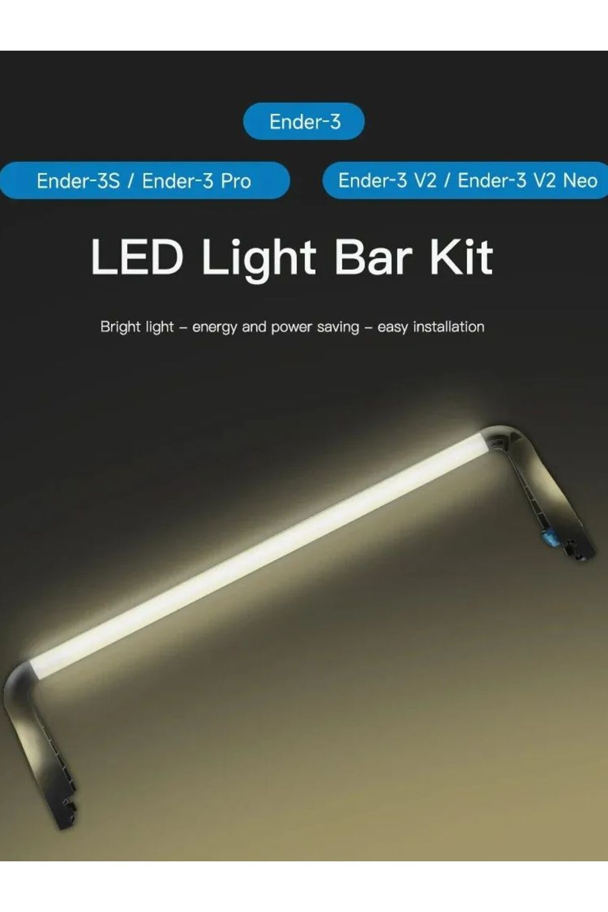 CREALITY 3D-Creality Ender-3/Ender-3 V2 LED Light Bar Kit Upgraded LED Chip Soft Light No Strobe Power Saving... 8