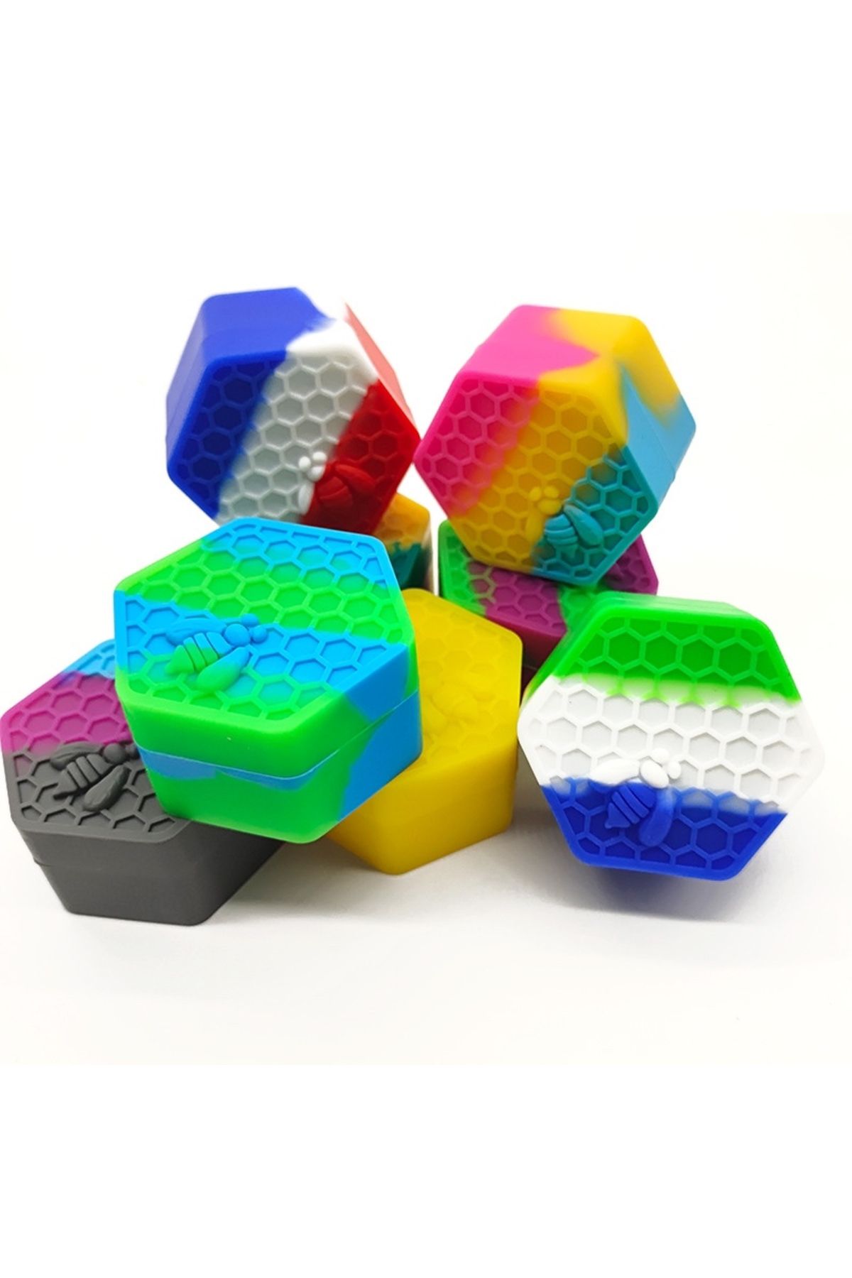 Choice-5/26ML Silicone Multi-purpose Storage Boxes with Lid Pill Capsule Cream Small Objects Holder Mini... 3