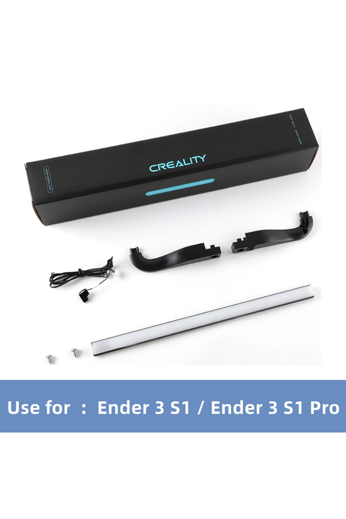 CREALITY 3D-Creality Ender-3/Ender-3 V2 LED Light Bar Kit Upgraded LED Chip Soft Light No Strobe Power Saving... 1