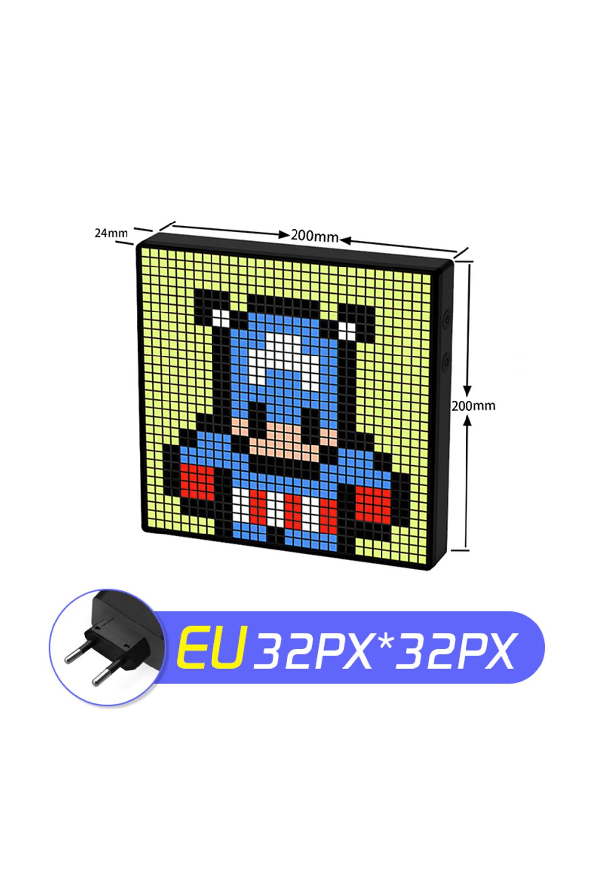 Choice-32X32 NFT Pixel Art LED Display Cool Bluetooth Speaker App Control Art Display For Gaming Room De... 1