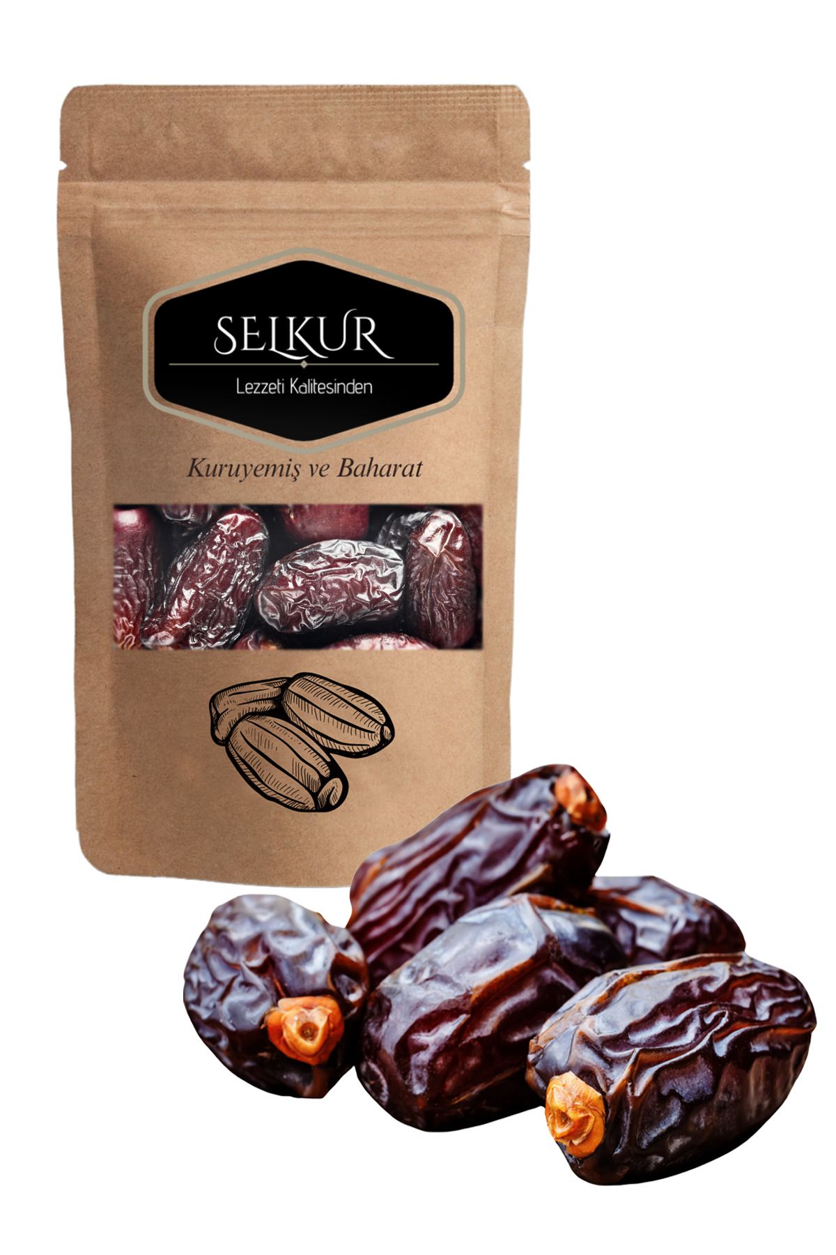 SELKUR Kudüs Hurması 500gr Hesaplı Ürün